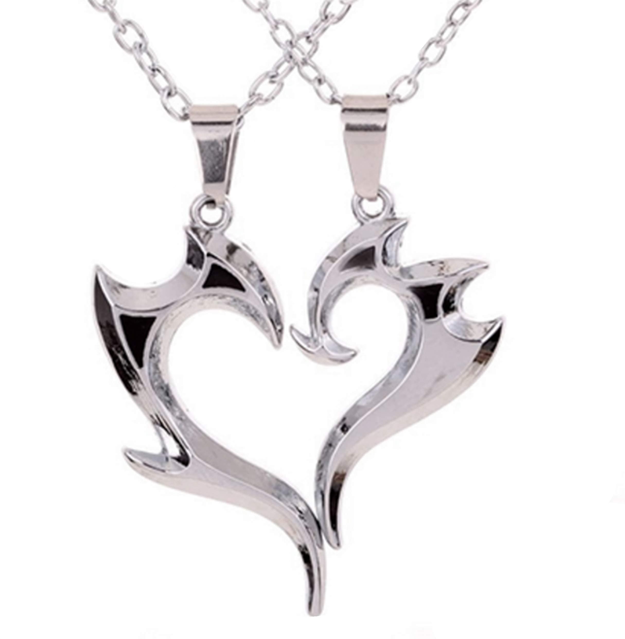 Lightning Chain Couple's Necklace Matching with Gift Box