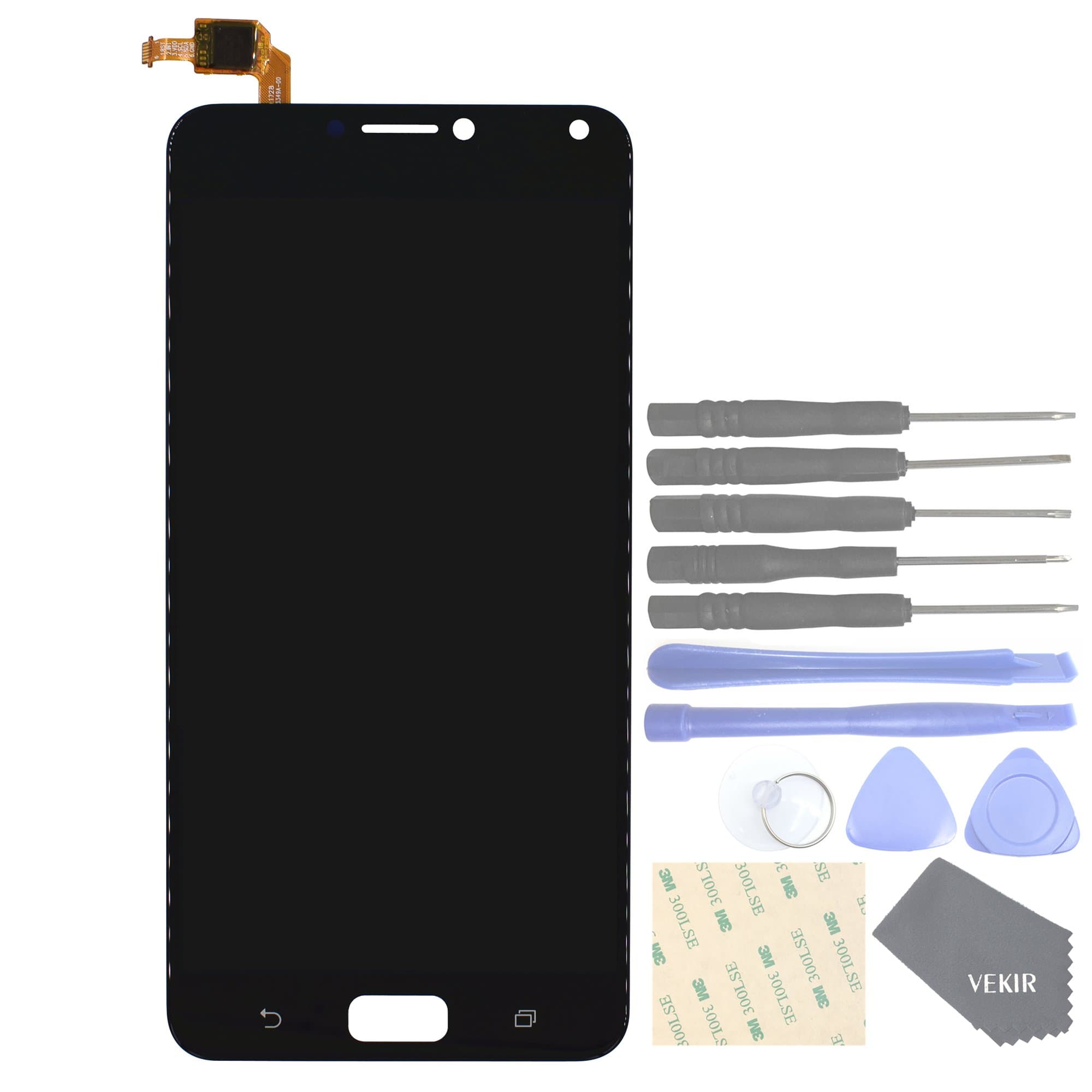 VEKIR Touch Display Digitizer Screen Replacement for Asus Zenfone 4 Max ZC554KL(Black)