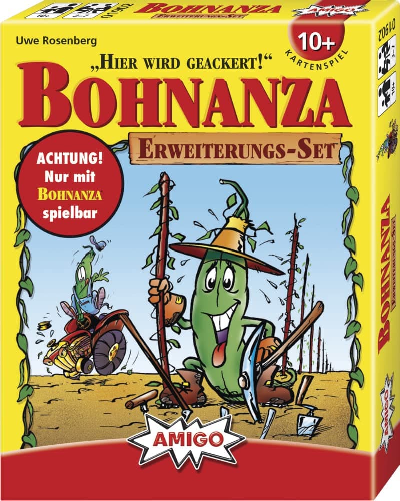 1902 "Bohnanza Expansion Set for Card Game (German Version)
