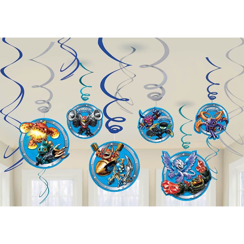 Designware Skylanders Swirl Hanging Decorations
