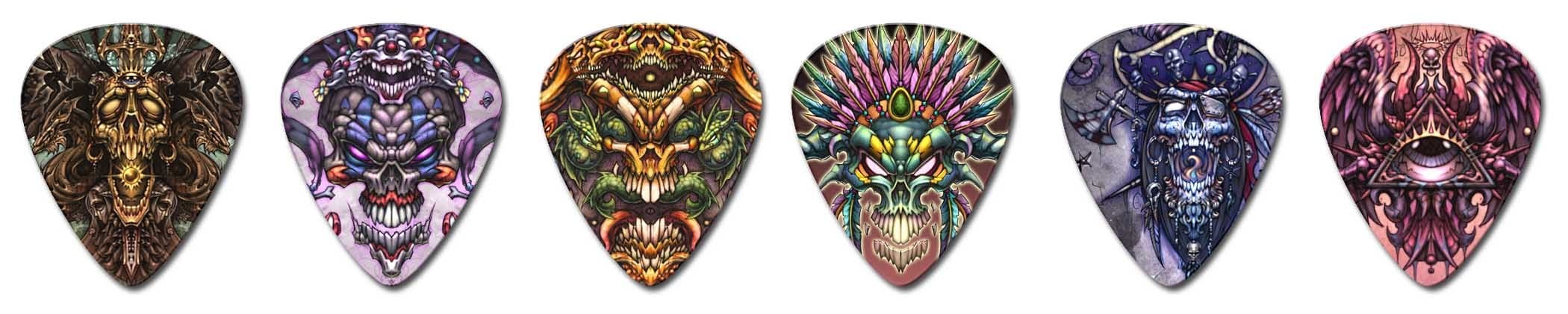 Clayton David Bollt Guitar Picks - 1 Dozen Medium