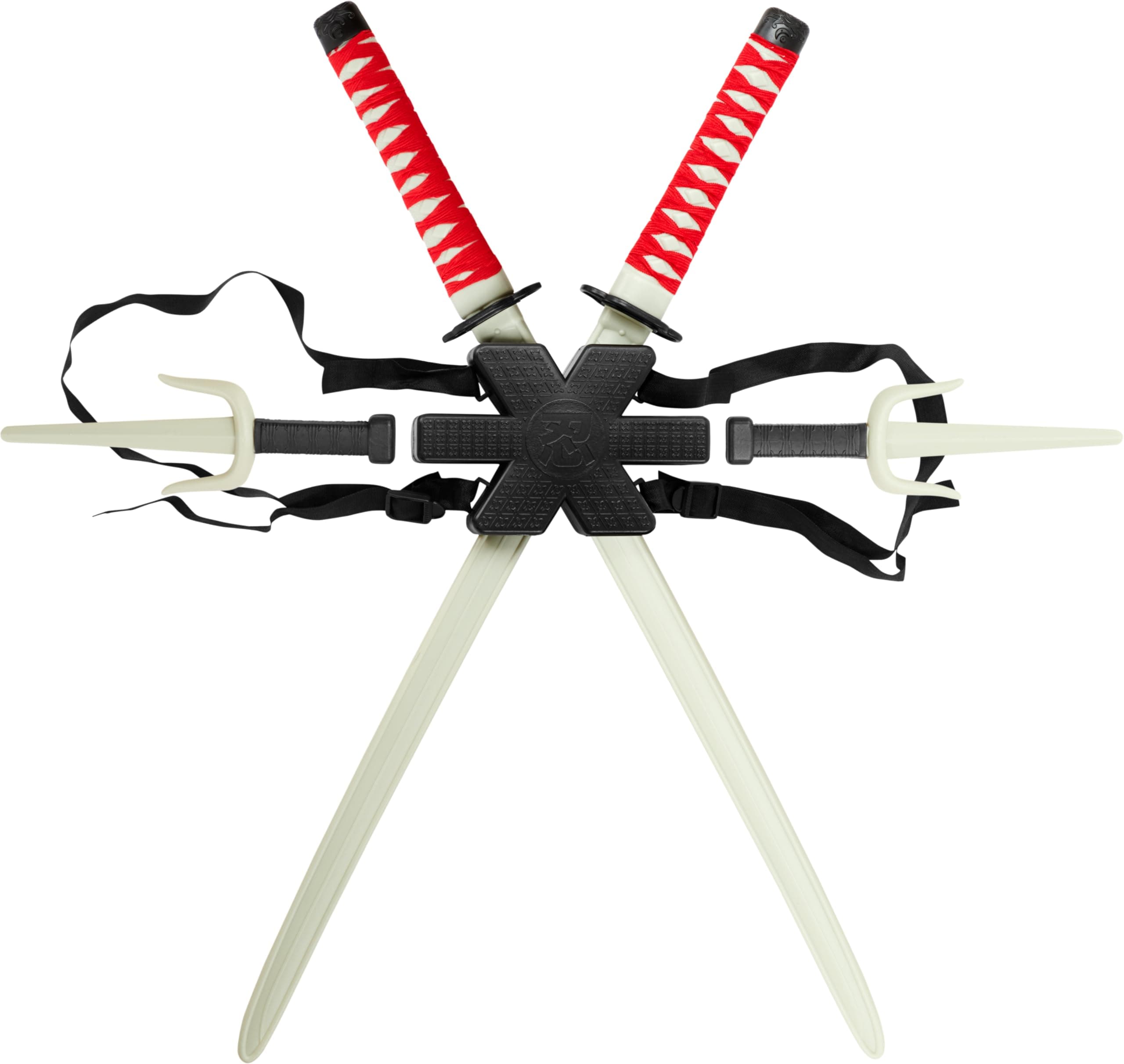 Rubies Ninja Back Weapons Set - Katanas to complement Ninja Costume for Children, One Size (6672)