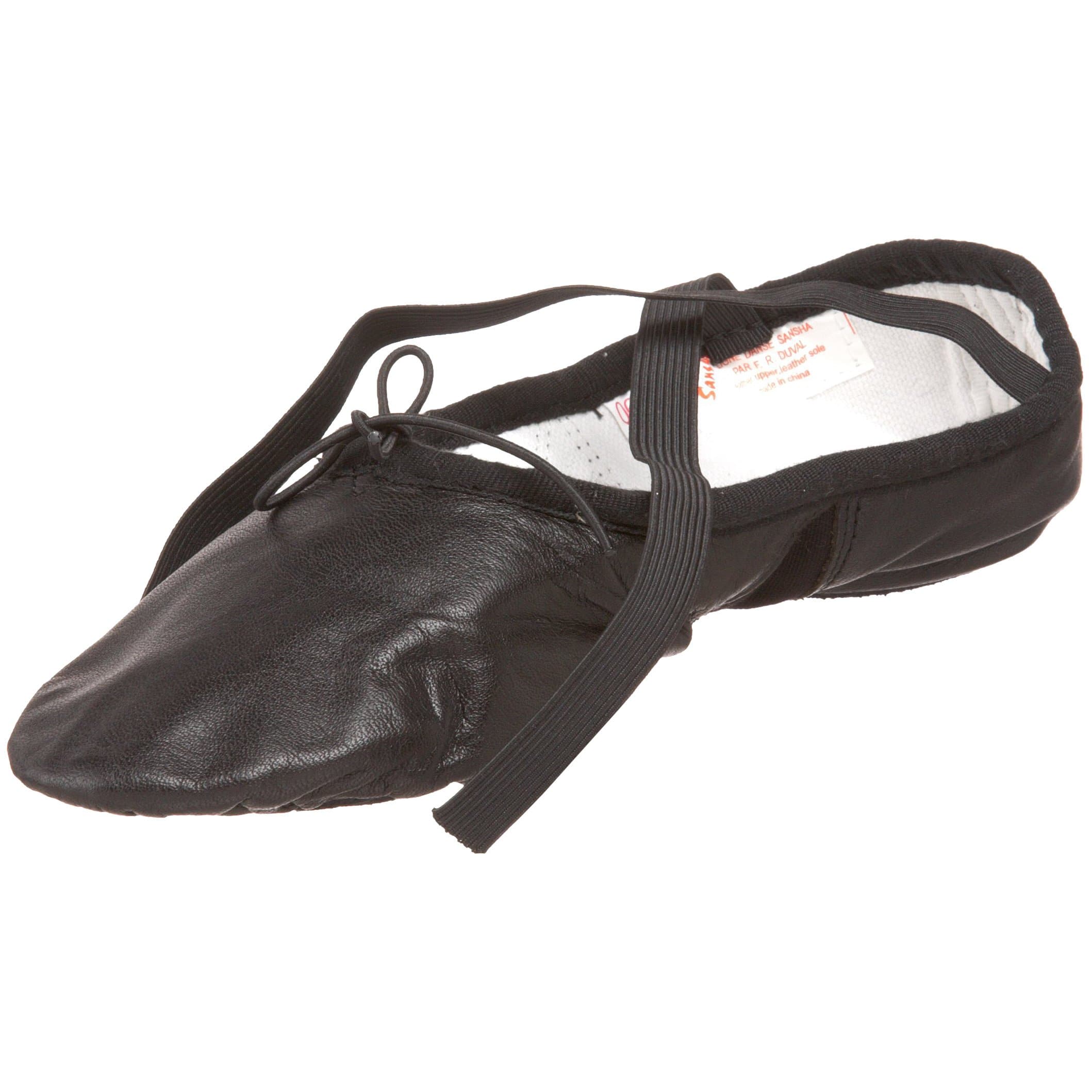 SANSHA Silhouette Leather Ballet Slipper
