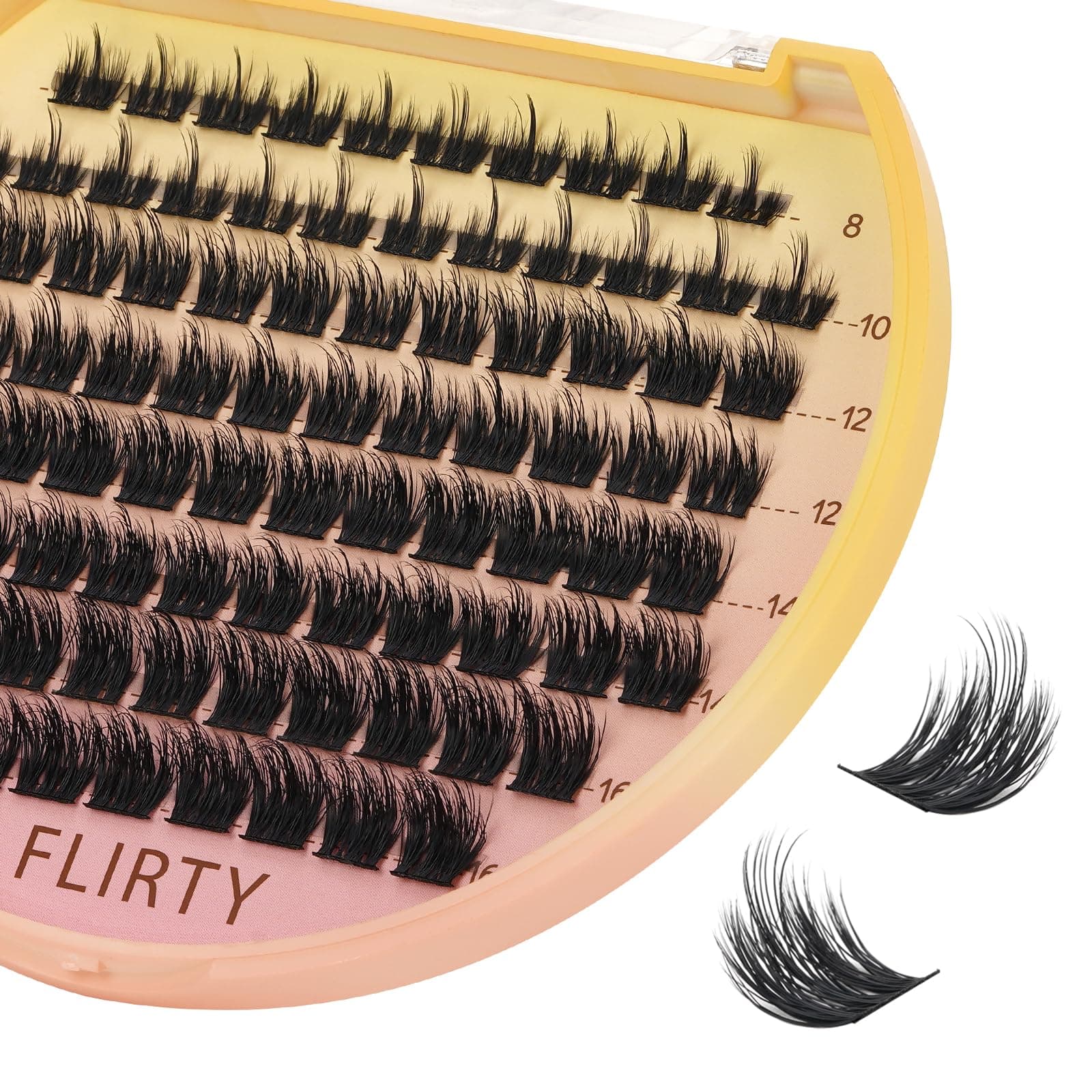 MayHug Lash Clusters DIY Eyelash Extensions 88pcs