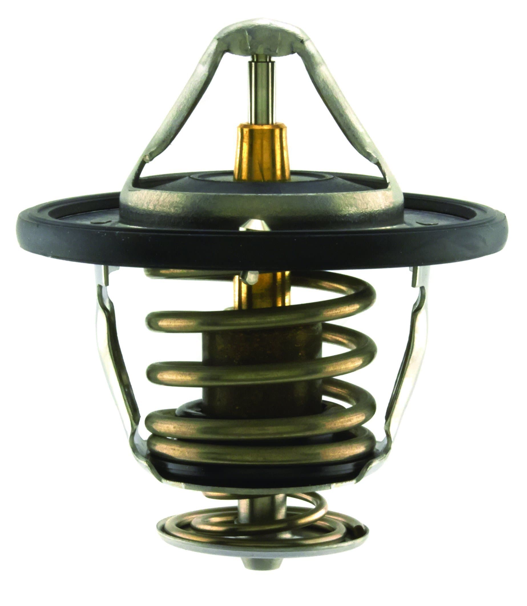 THM-011 Engine Coolant Thermostat with Gasket - Compatible with Select Infiniti FX45, FX50, M45, M56, Q45, Q70, Q70L, QX56, QX70, QX80 Mitsubishi Nissan Armada, NV, Pathfinder, Titan + More