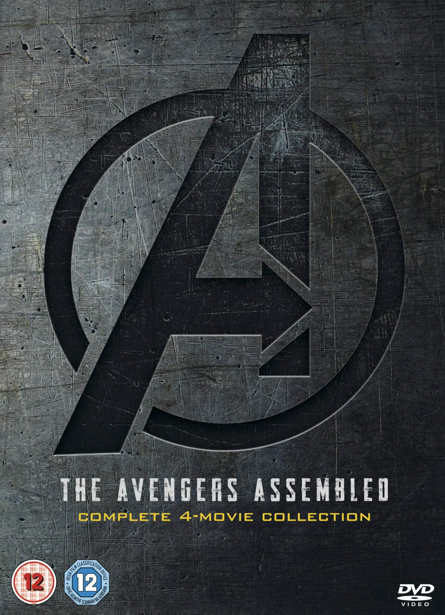 Marvel Studios Avengers 1-4 Complete Boxset
