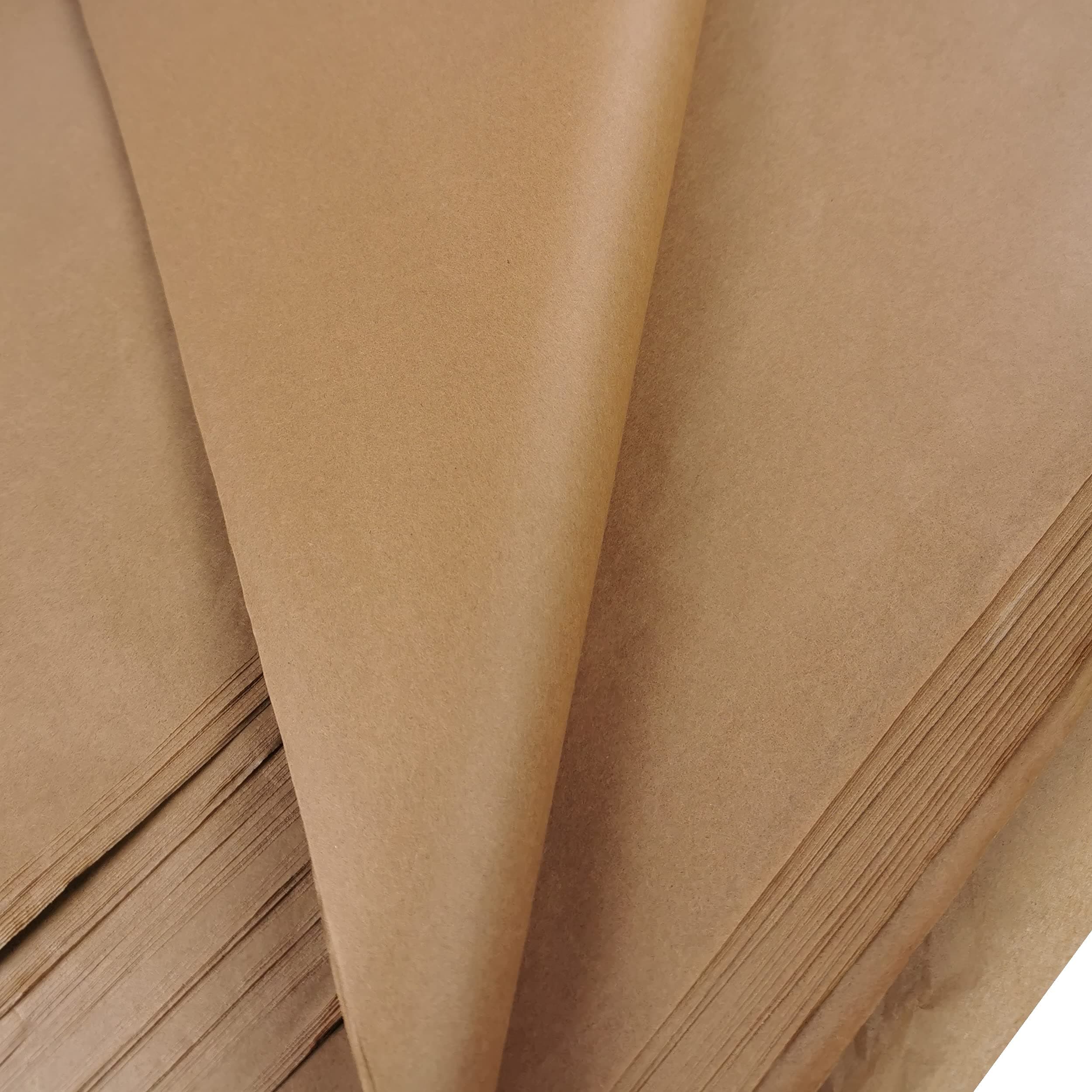 Chocolate Brown Tissue Paper Sheets for Wrapping 60 Large Sheets, Acid Free Art Paper, Perfect for Gift Wrap, Storage, Packing, Art & Craft Bulk Pack Archiving Shredding 70 x 50cm Sheet Size