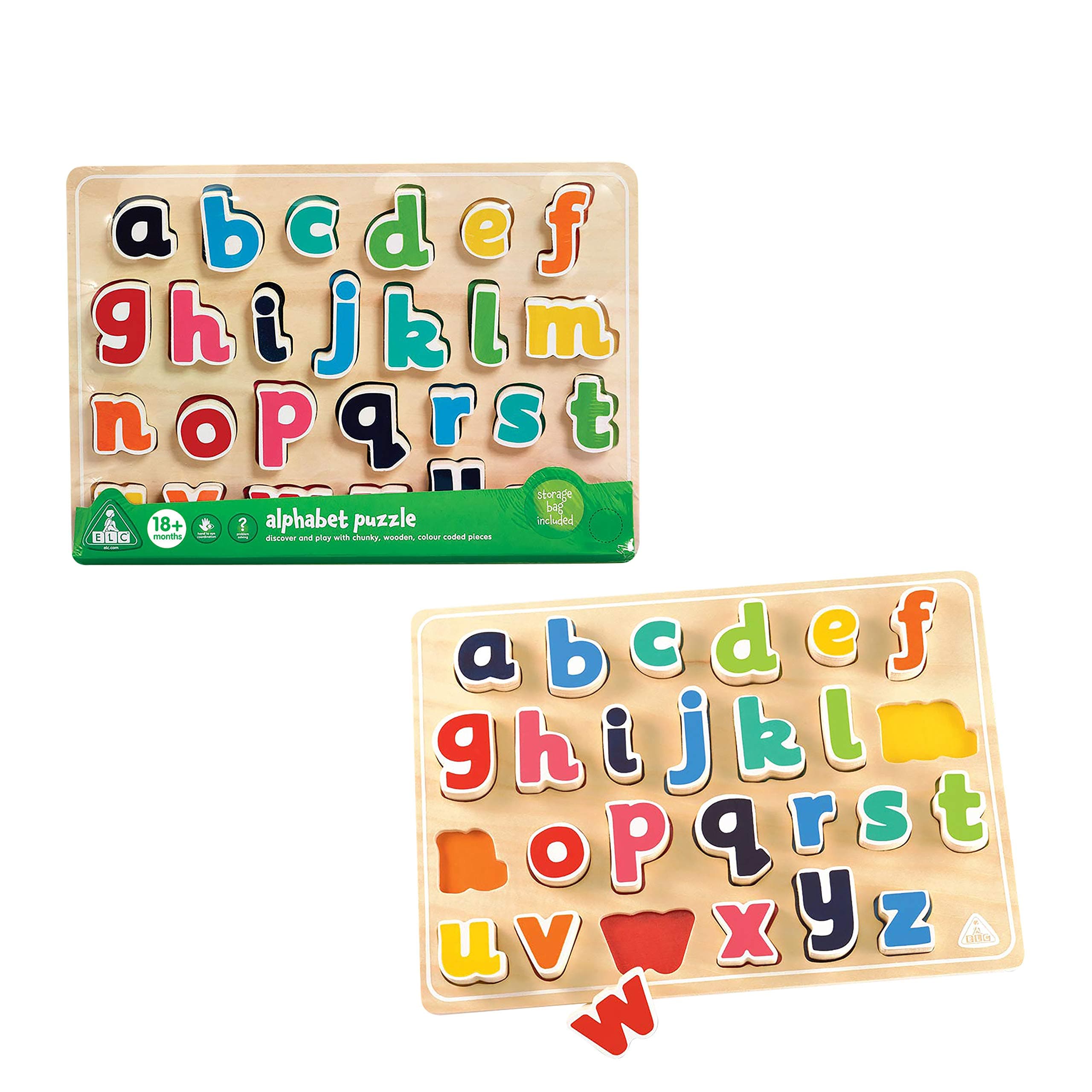 Alphabet Puzzle, Develops Hand Eye Coordination, Problem Solving, Learning to Read, Kids Toys for Ages 18 Month, Amazon Exclusive