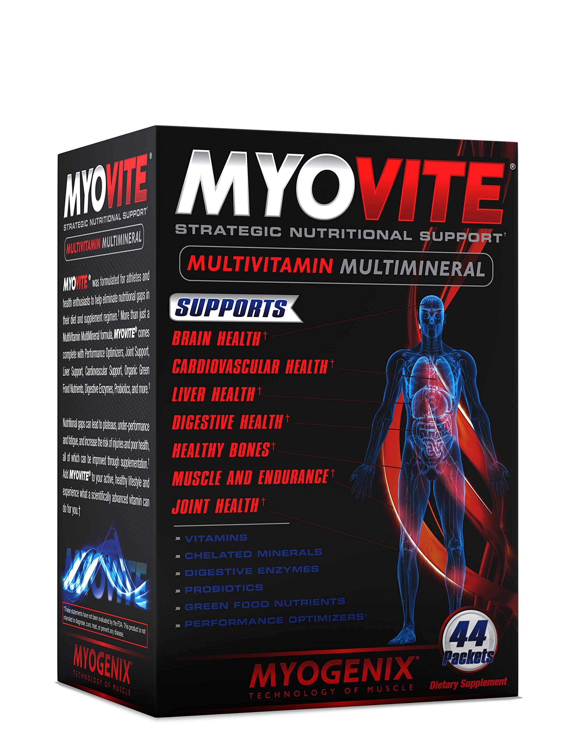 Myogenix Myovite Multivitamin, 44 BOX