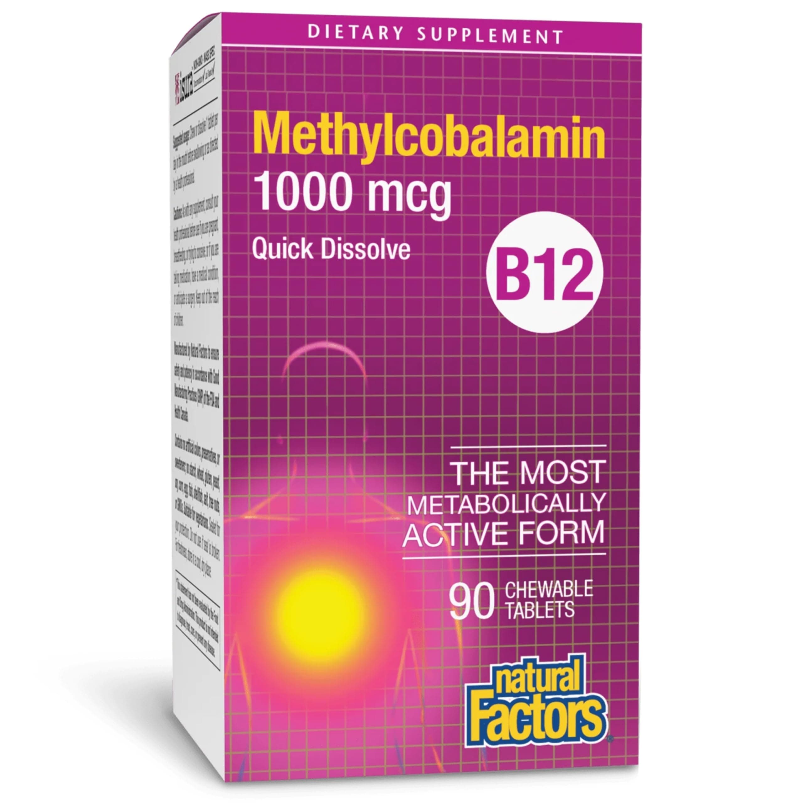 B12 Methylcobalamin 1000 Mcg, 90 Tablet