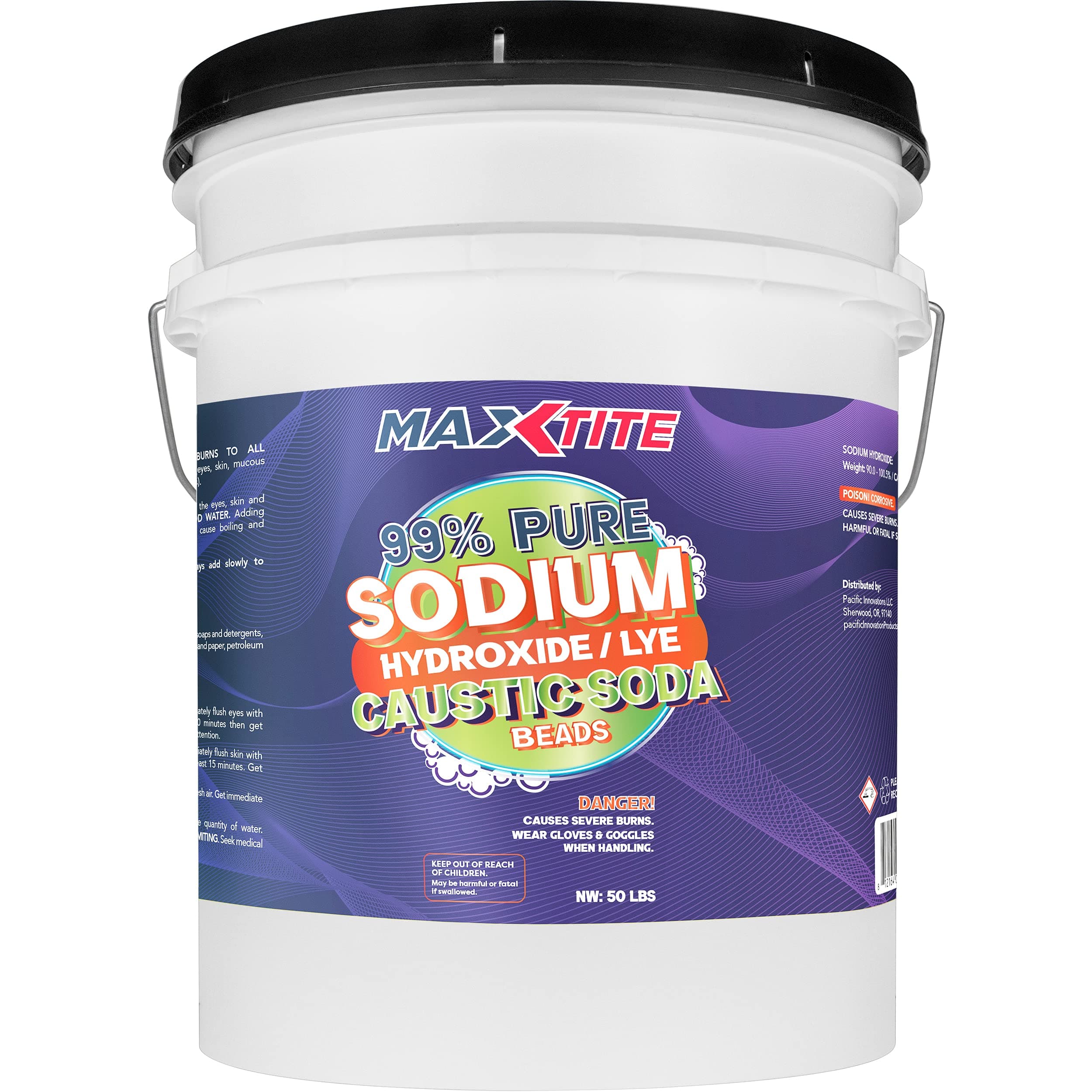 Caustic Soda Beads 99% Pure (50 lbs)