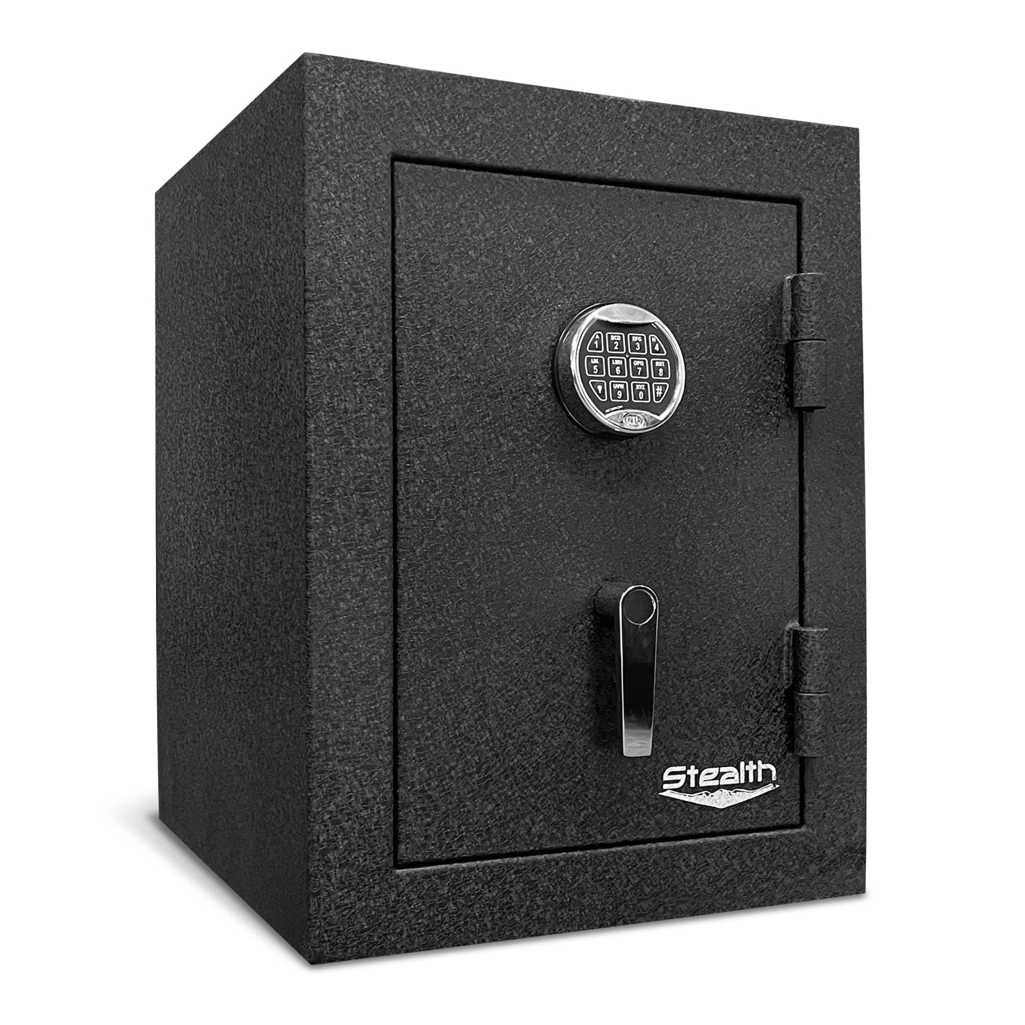 StealthEssential Home Safe EHS4 High Security Electronic Lock 30 Minute Fire 24x18x20 Black