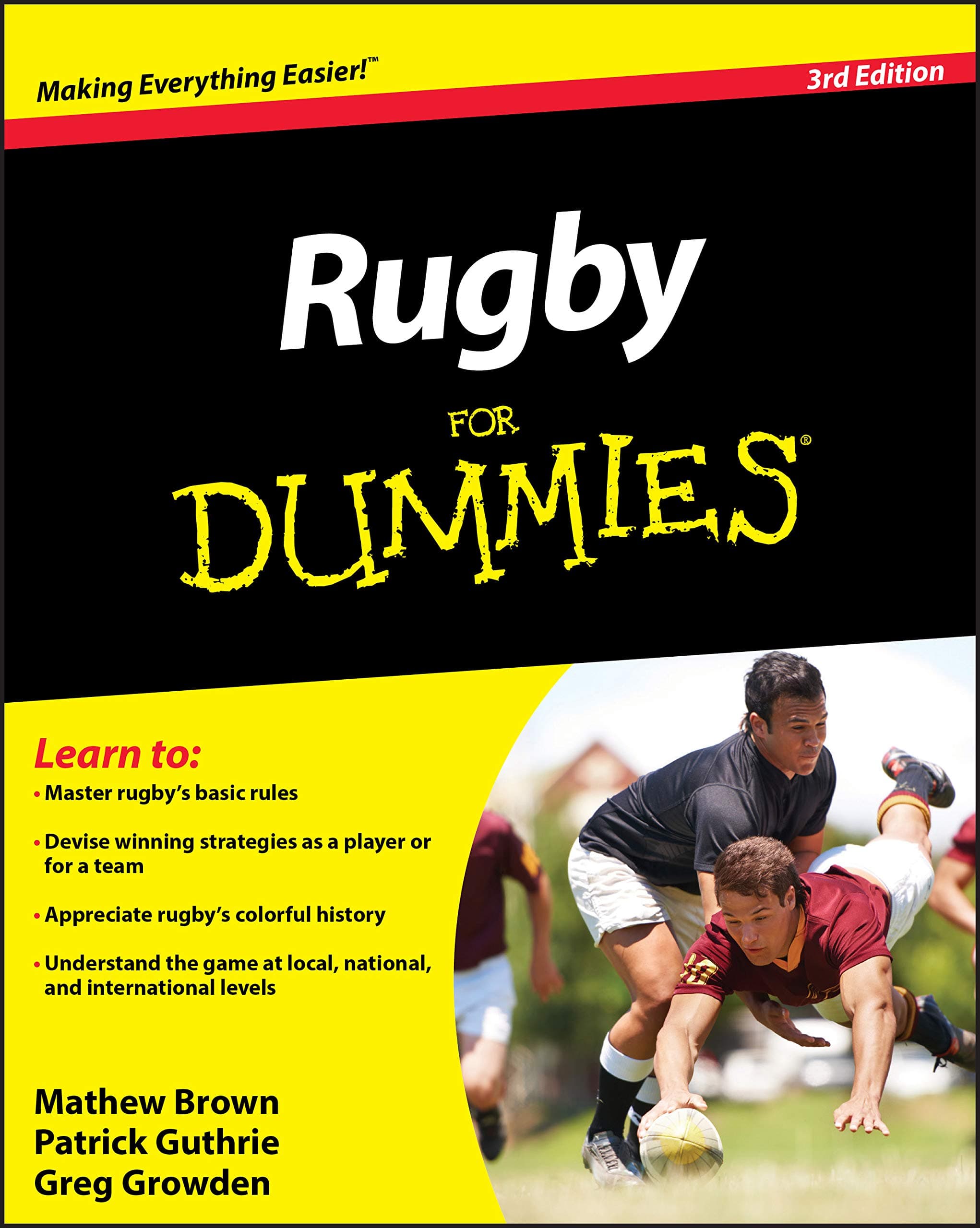 Rugby for Dummies 3rd Edition (North American Edition)
