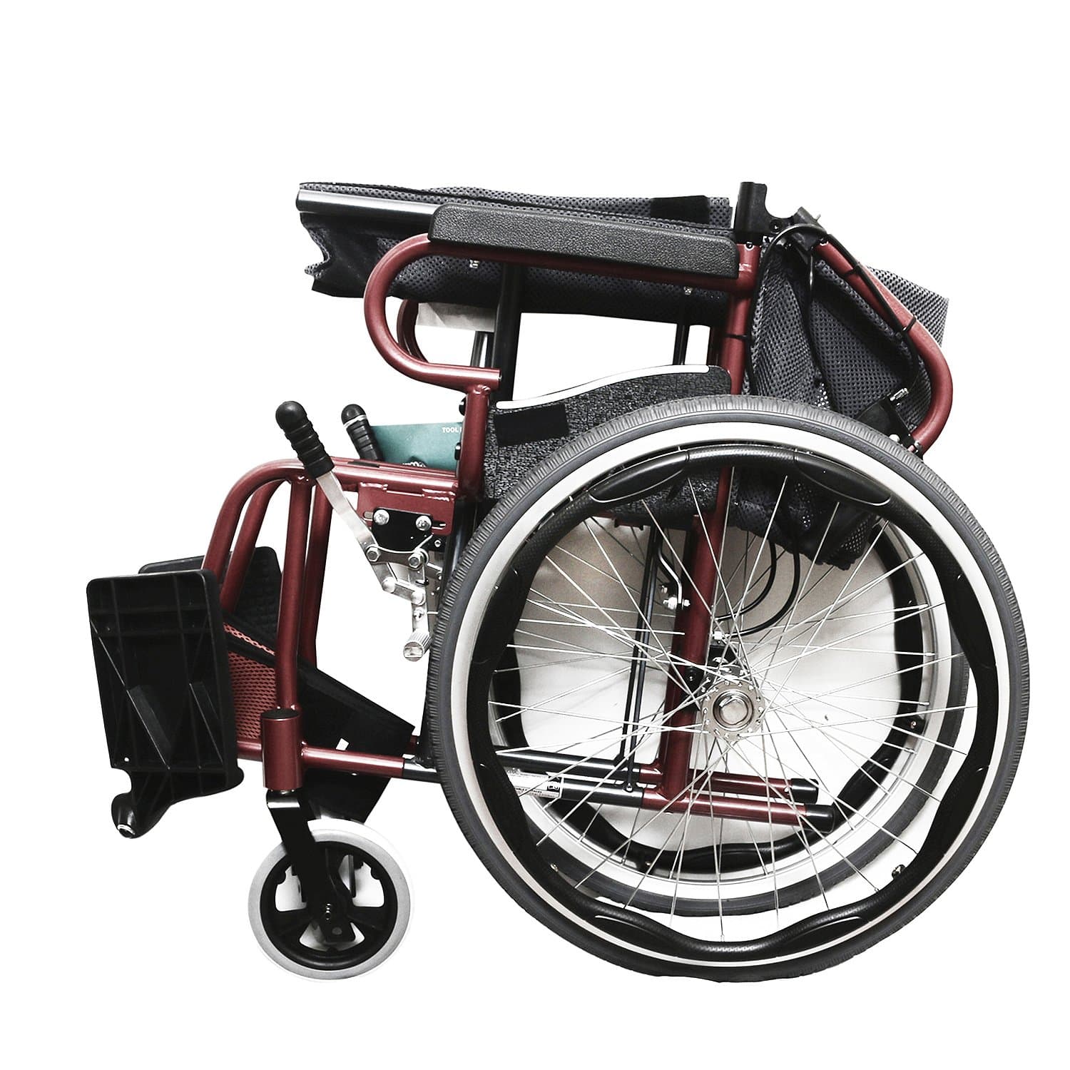 Ultra light Weight Wheelchair with foldable Back rest