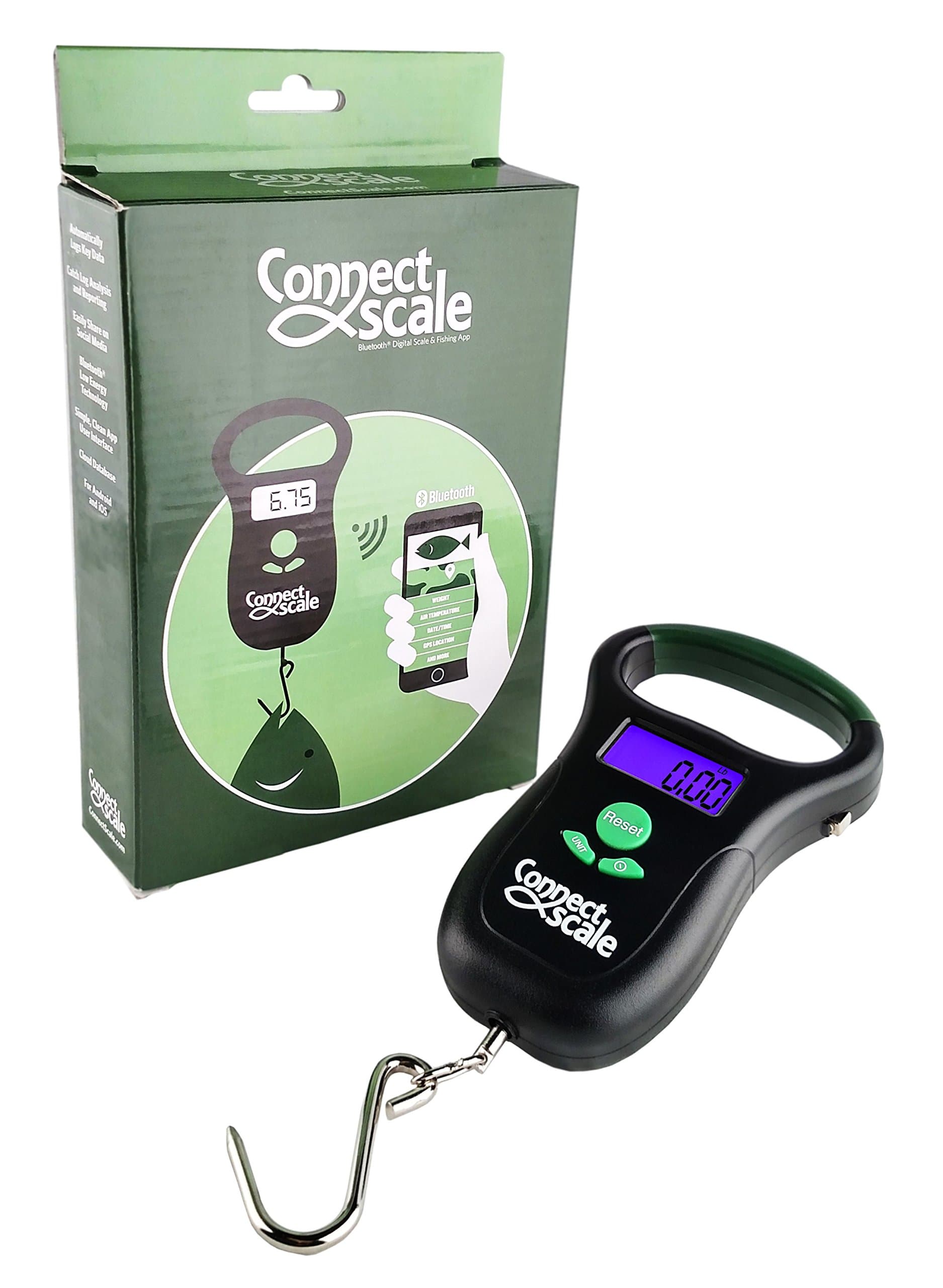 Connectscale Digital Bluetooth Smart Scale and Fishing App