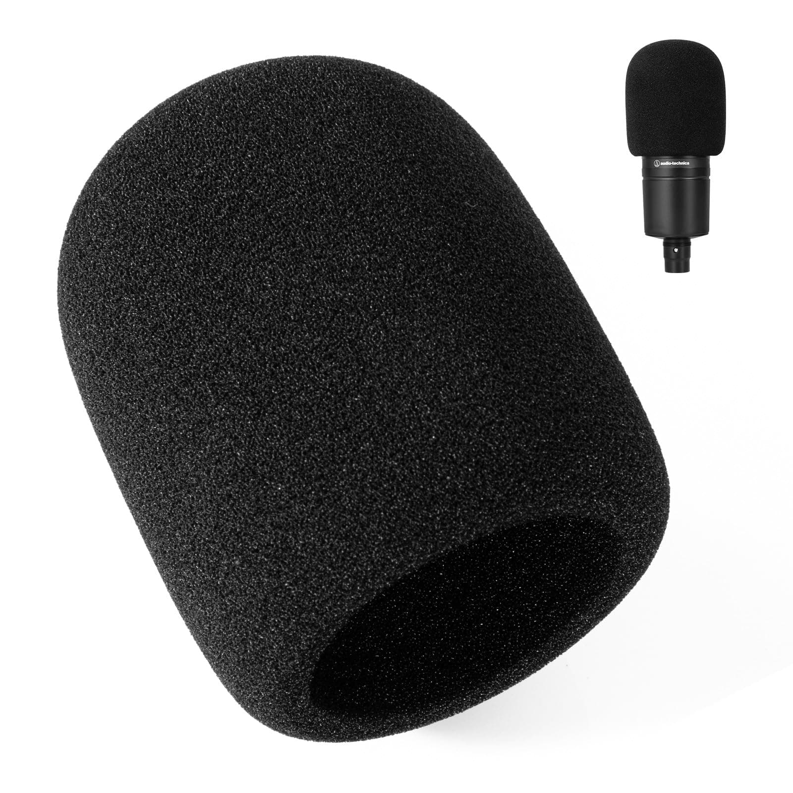 Pop Filter/Windscreen for Audio-Technica AT-2020 AT-2035 AT-2050 AT-2500 AT-4040 Microphones, Mic Cover for Filtering Plosives and Hissing Noise