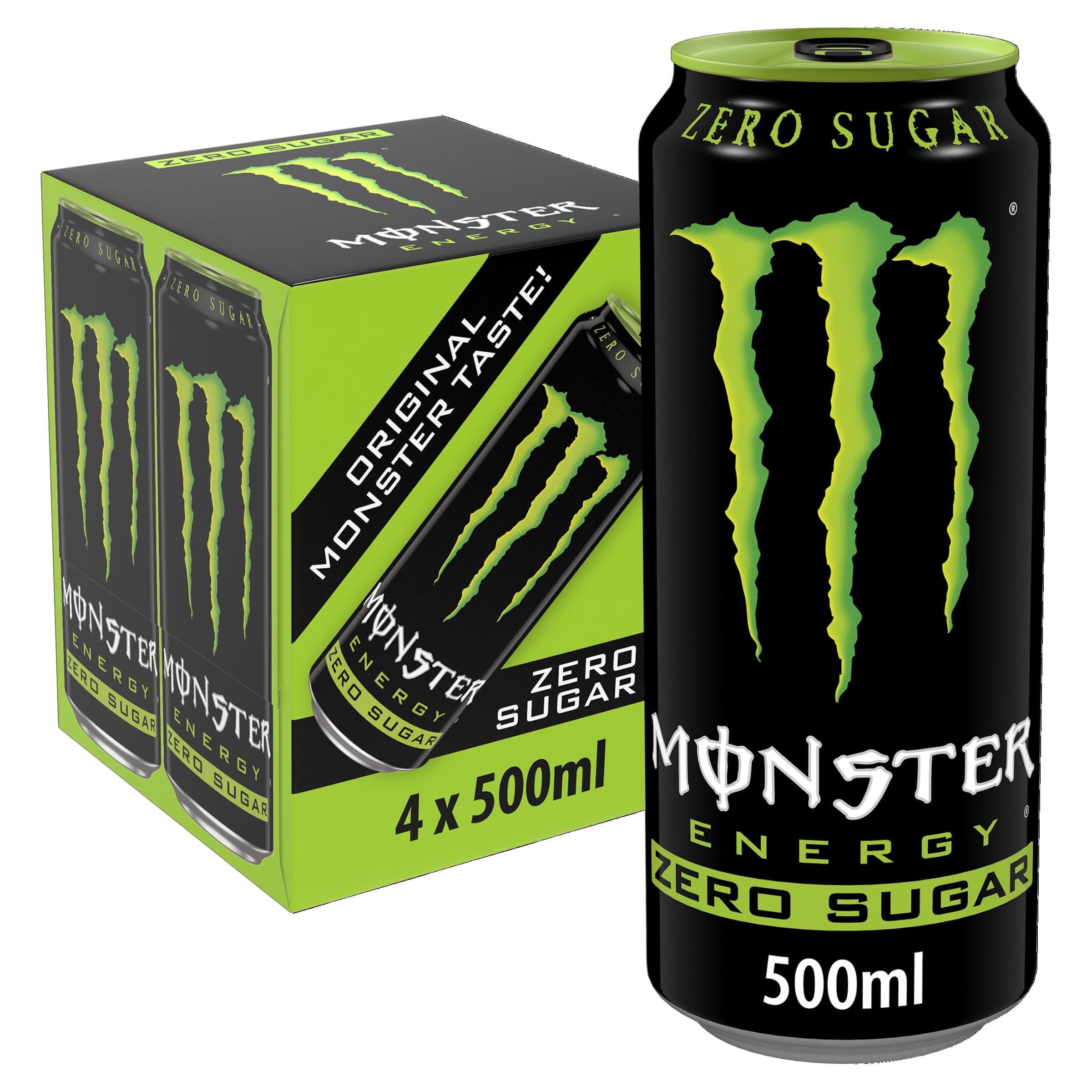 Monster Energy Green Zero 4 x 500ml