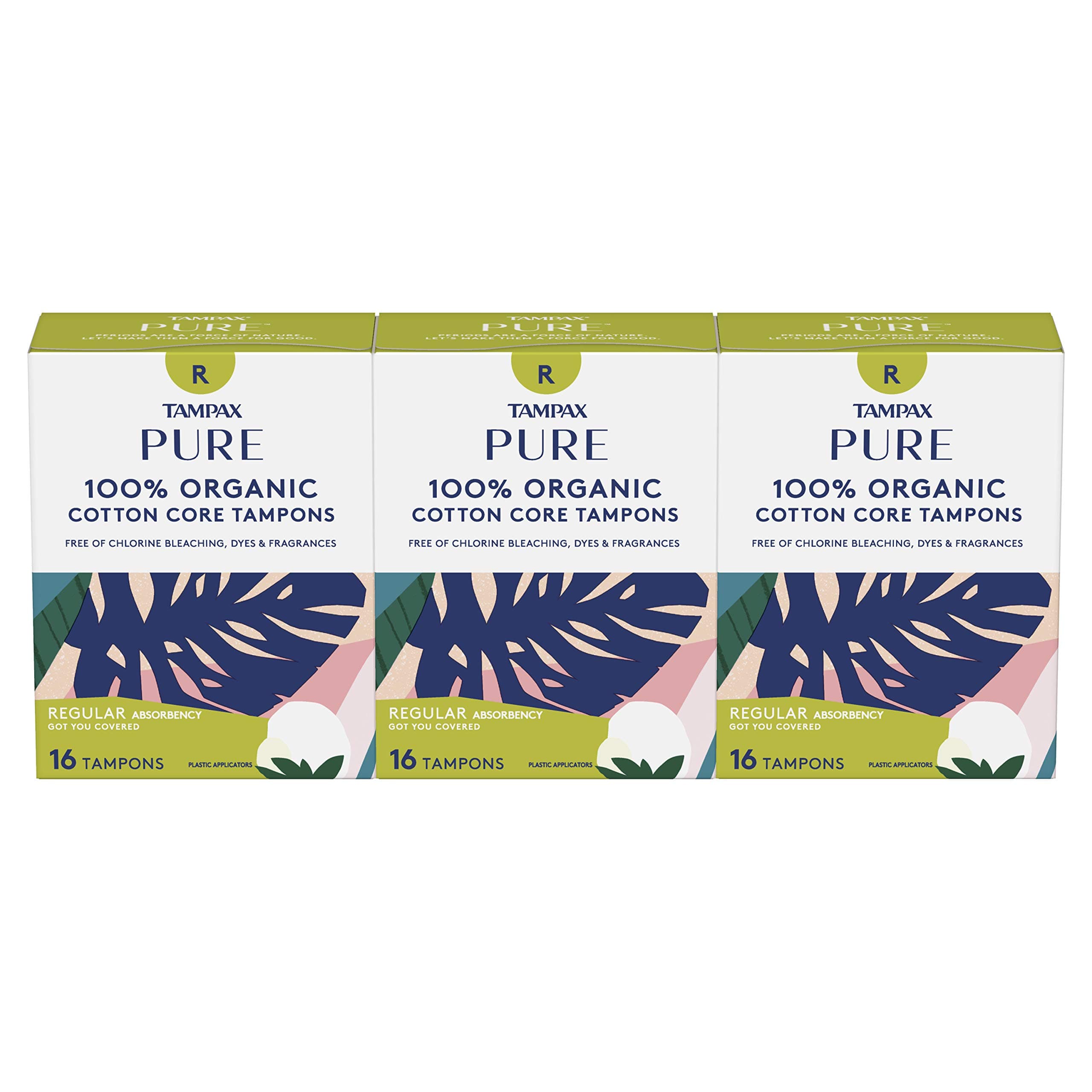 Tampax Pure Tampons Regular (OLD edition)