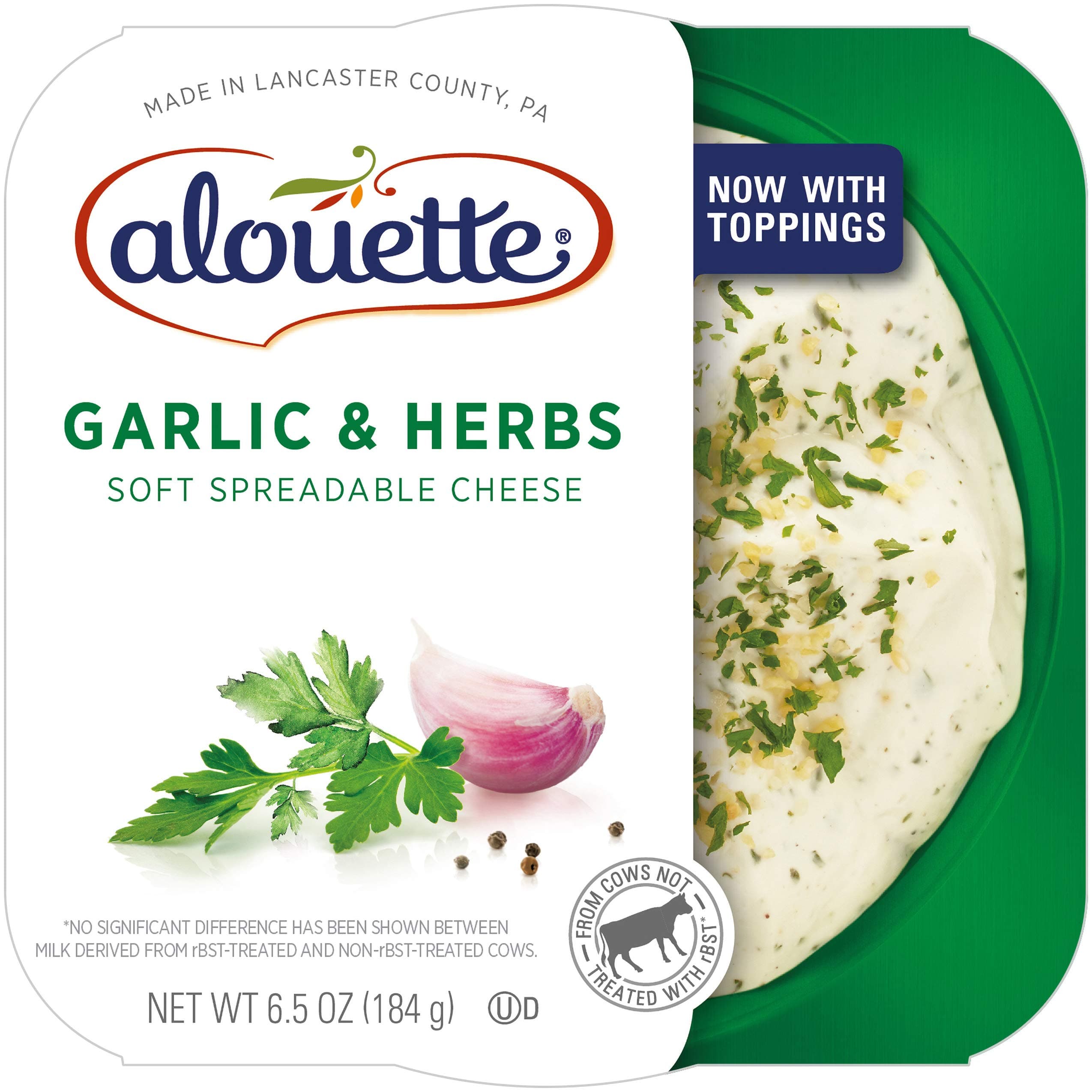 Garlic and Herb Spreadable Cheese, 6.5 oz