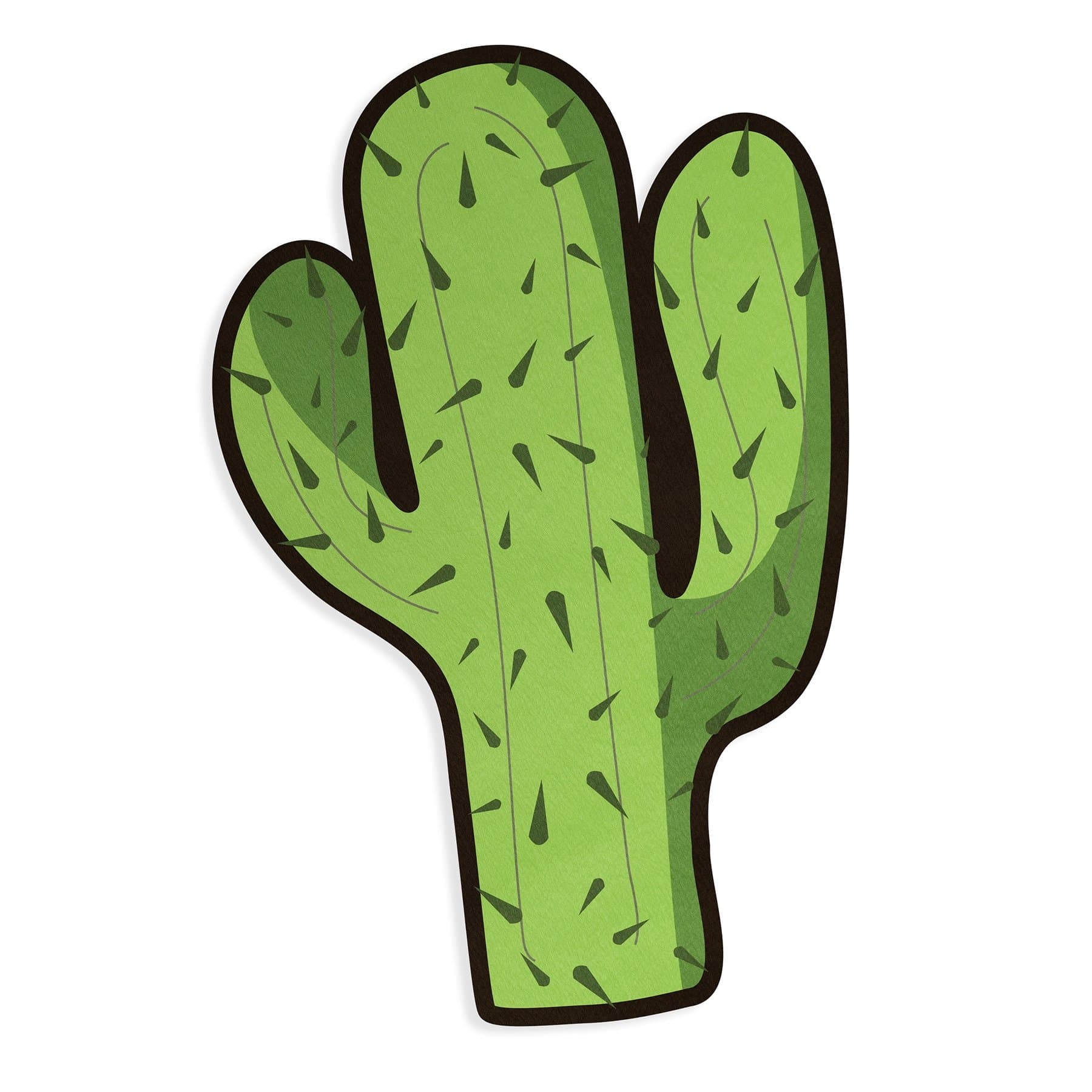 GiggleBeaver Cactus Beach Towel Quick Dry Lightweight Absorbent Microfibre Compact Lightweight Swimming Pool Yoga Travel Bath Novelty Holiday Blanket 180 x 47cm