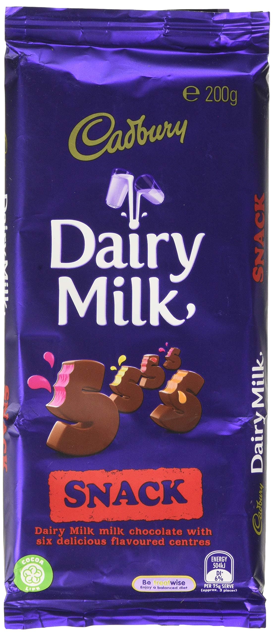 Dairy Milk Snack Chocolate Bar