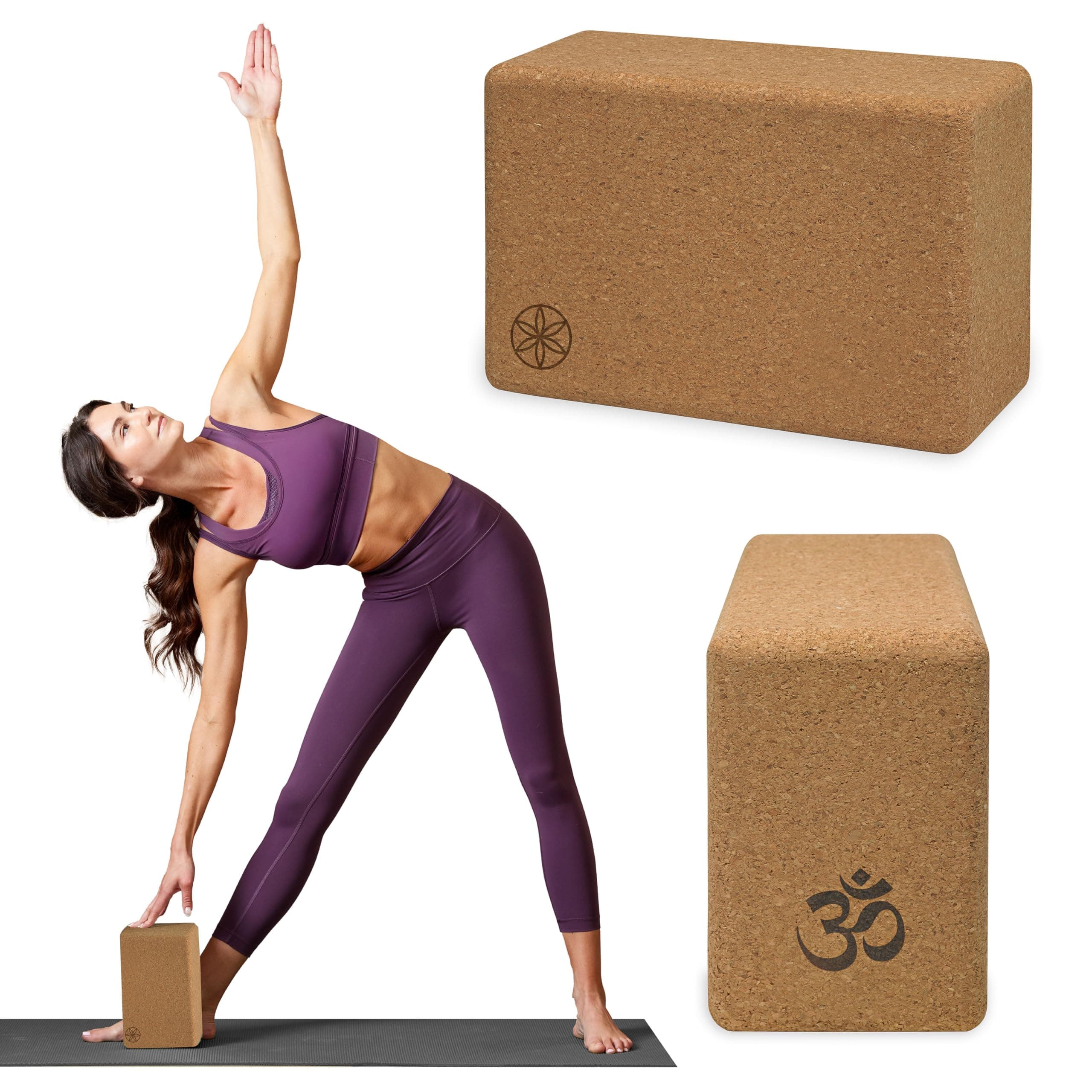 Gaiam Cork Yoga Brick