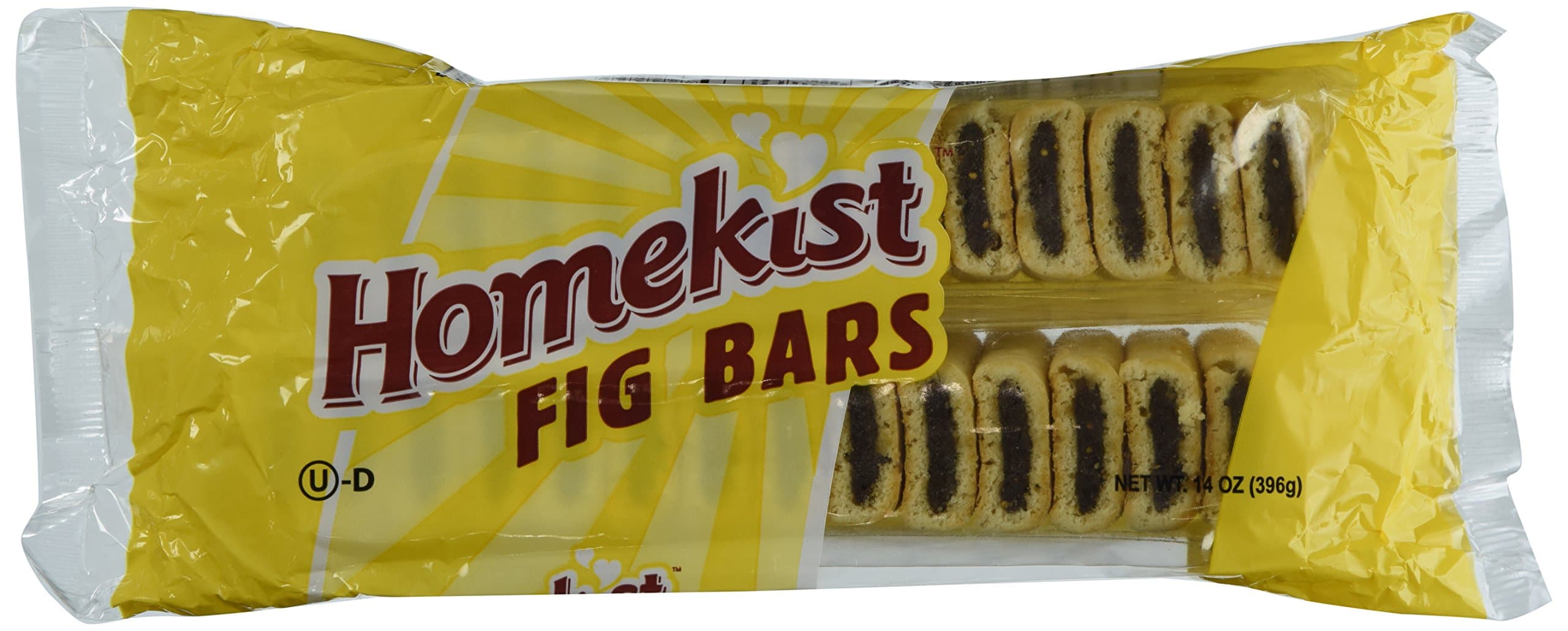 Homekist Fig Bars - Made With Real Fruit (1 Lb.) - Value 3 Pack