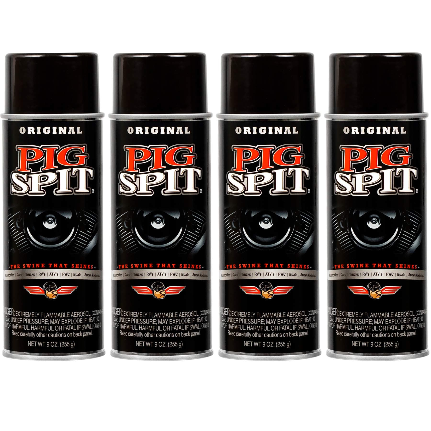 Pig Spit PSO Black Original - 9 oz. (4)