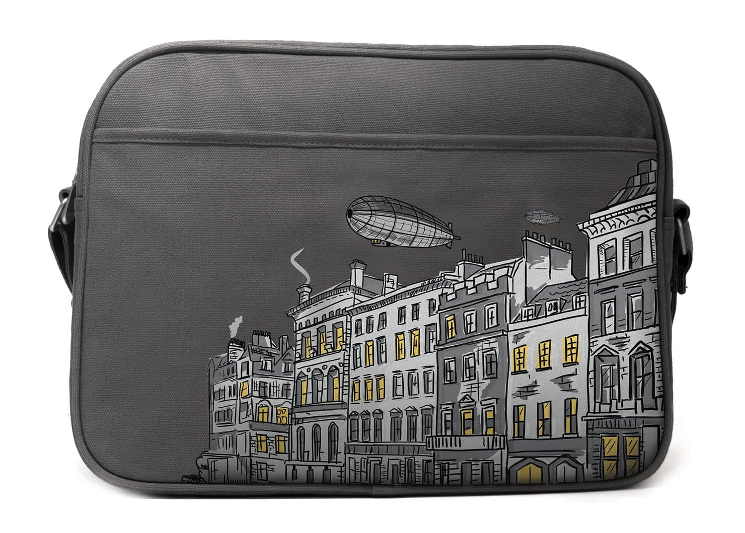 Diaper Bag, London Grey