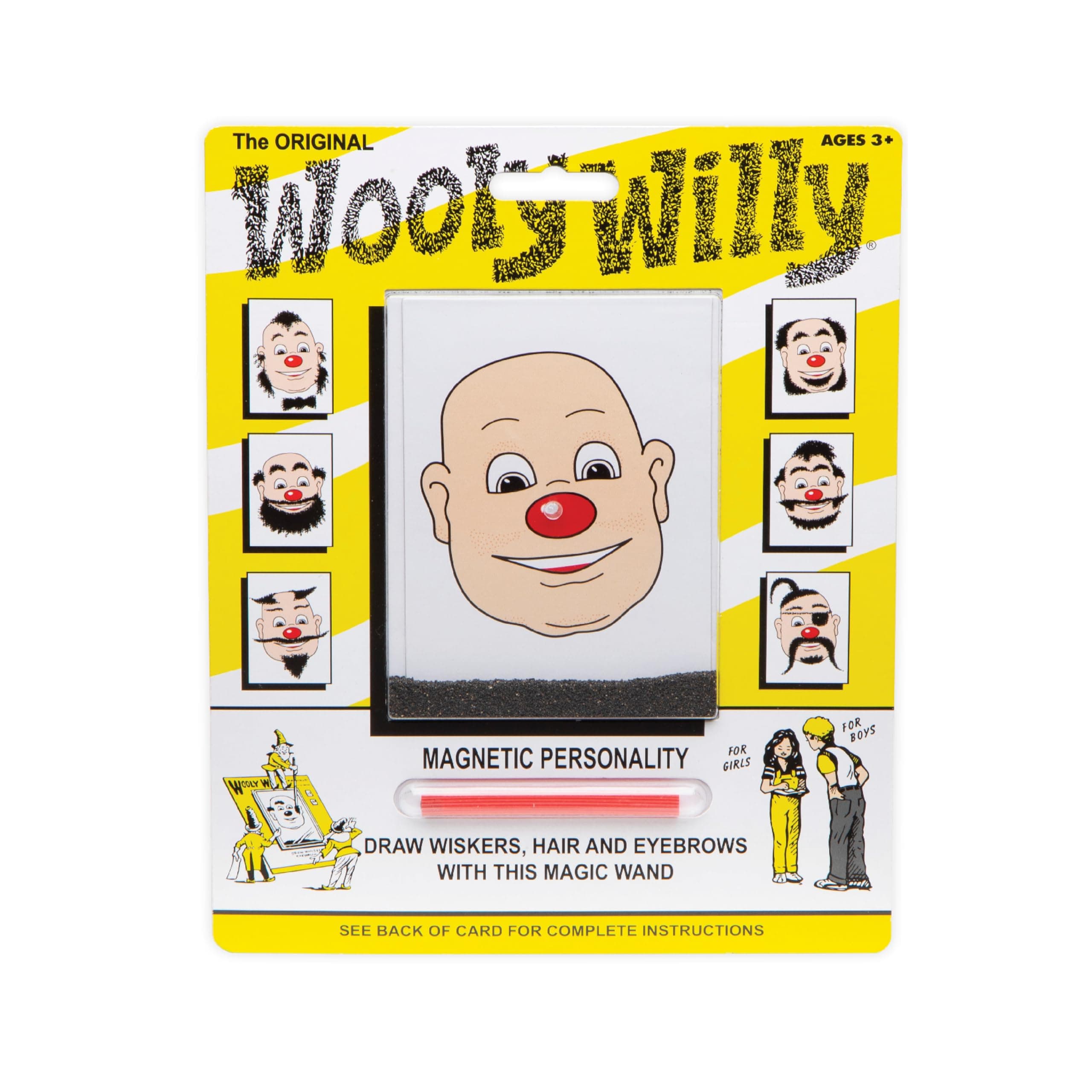 Magnetic Personalities -Original Wooly Willy Parallel Import