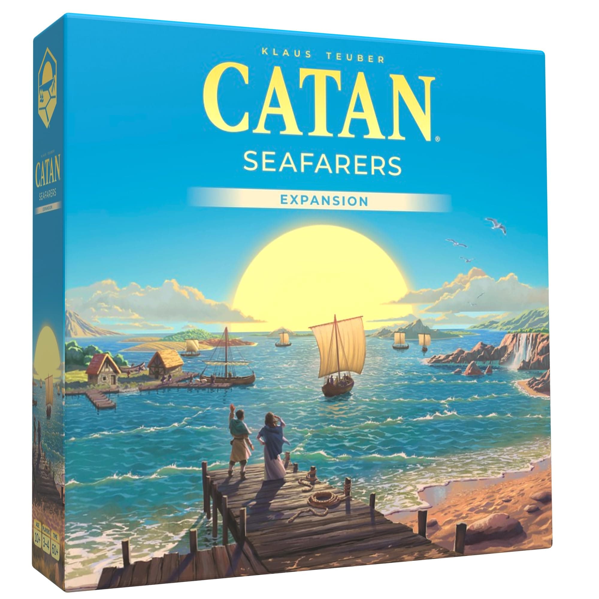 CATAN Seafarers Expansion 6th Edition | Board Game | Ages 10+ | 3-4 Players | 60-90 Minutes Playing Time