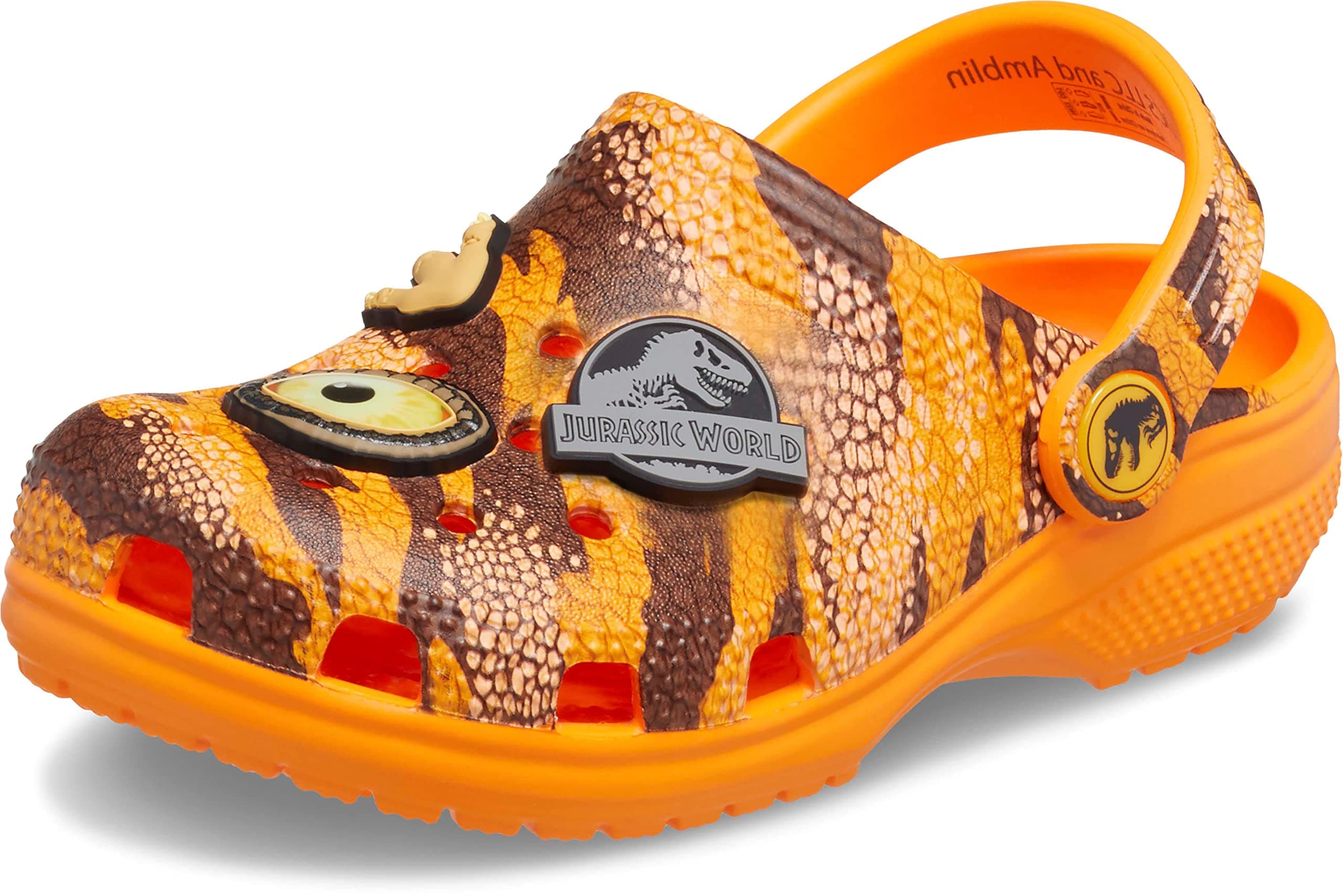Kids' Jurassic World Classic Clogs, Dinosaur Kid and Toddler Slippers
