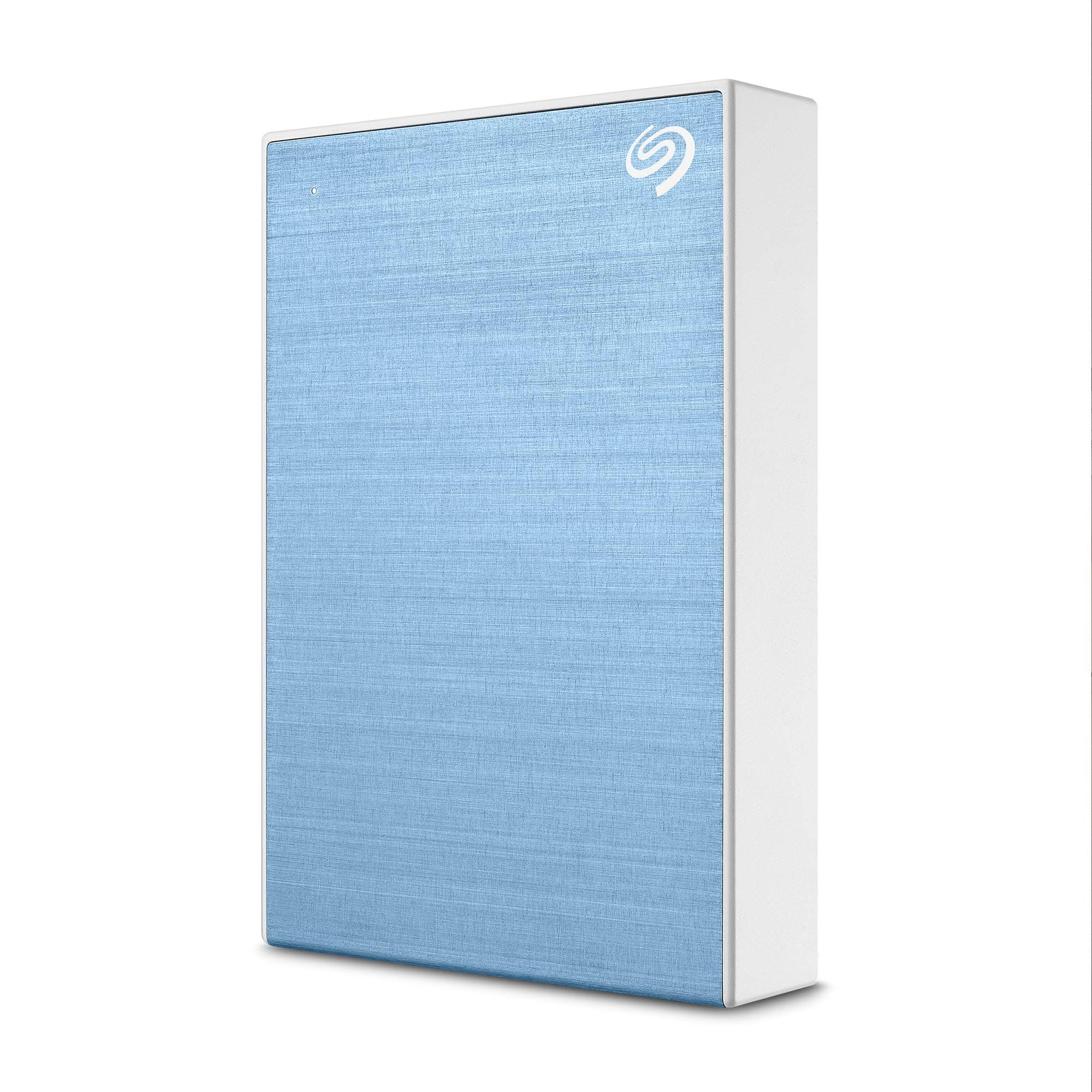 Seagate One Touch 5TB External HDD with Password Protection Light Blue, for Windows and Mac, with 3 yr Data Recovery Services, (STKZ5000402)