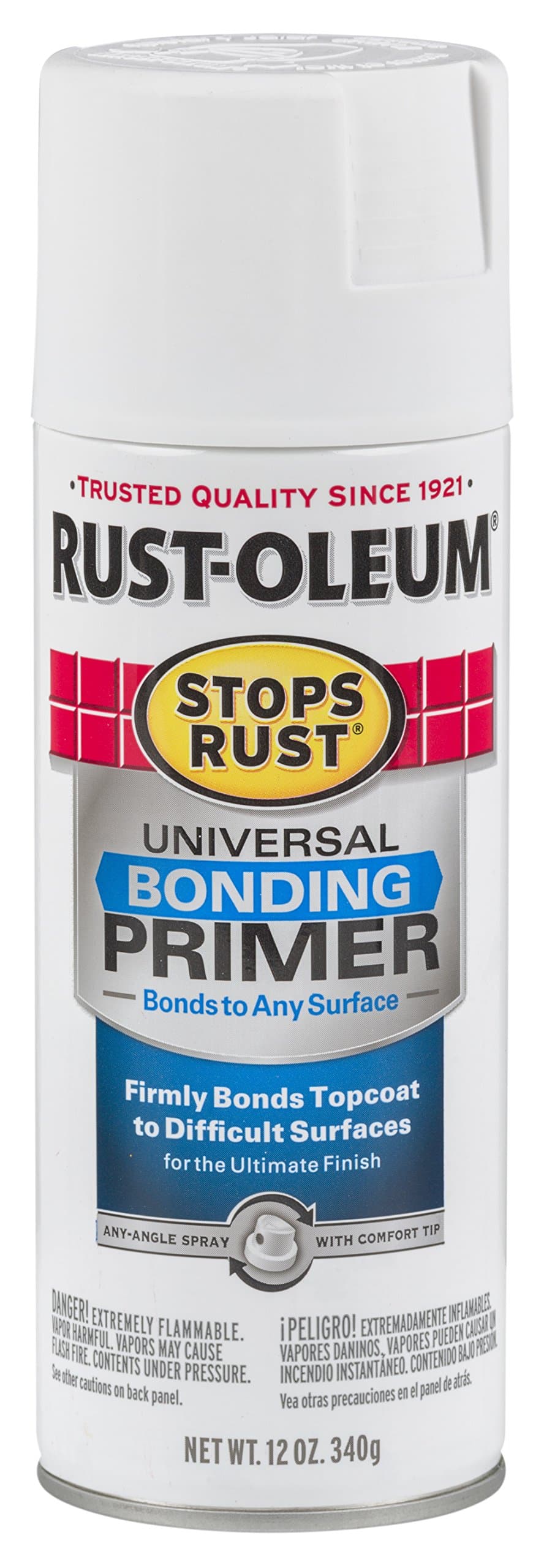 Rust-Oleum 285011 Stops Rust Universal Bonding Primer Spray Paint (White - 340 Grams/Can)