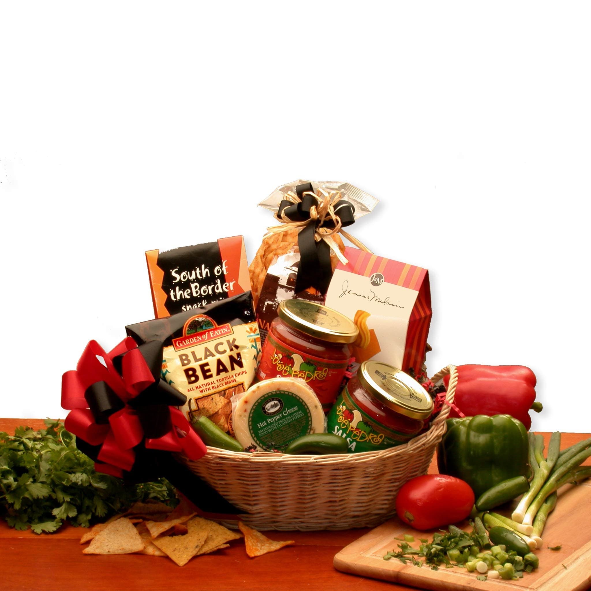 Snack Gift Lets Spice it up! Salsa Gift Basket - Chips and salsa gift basket