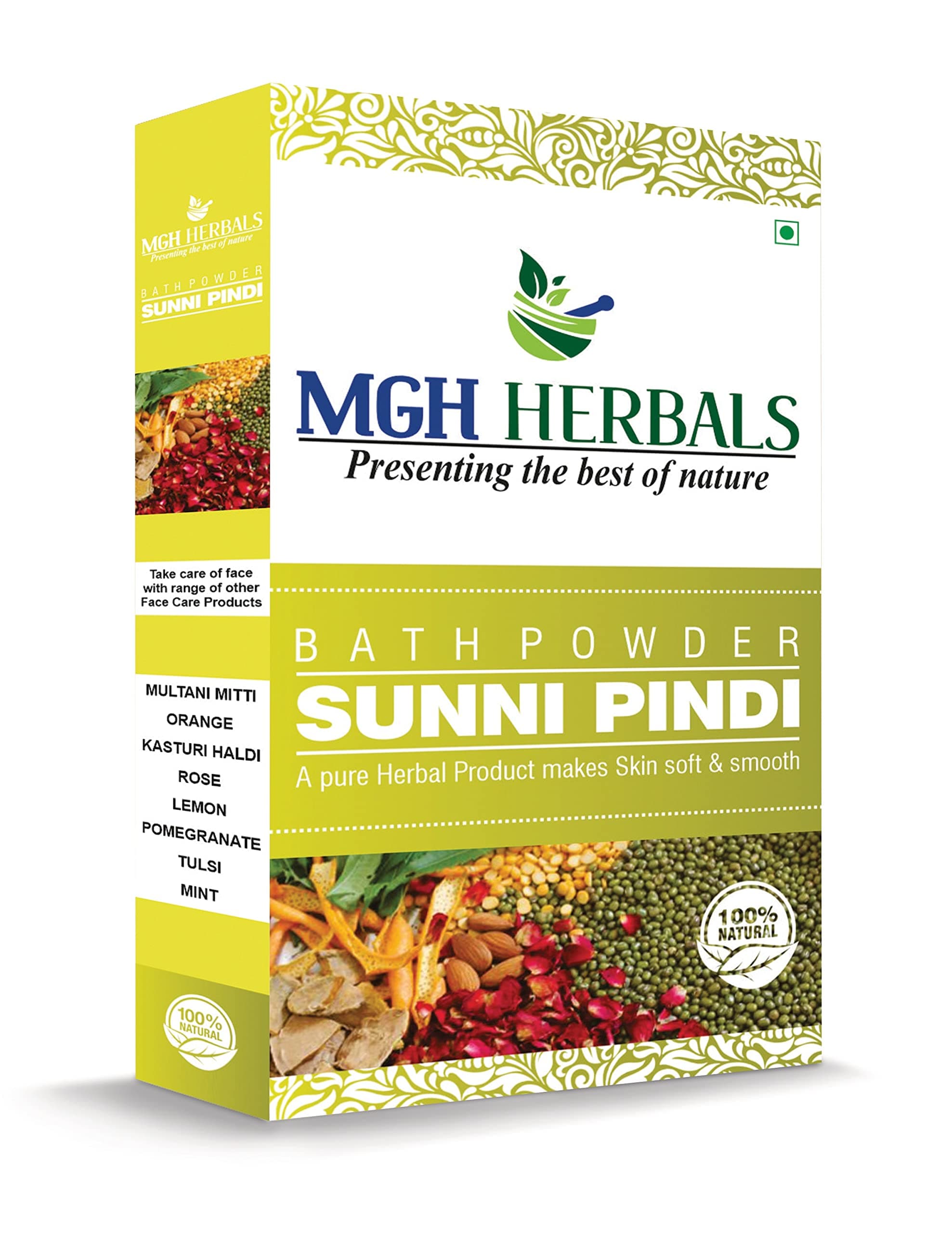 MGH Herbals Bath Powder, Sunnipindi 500GMS