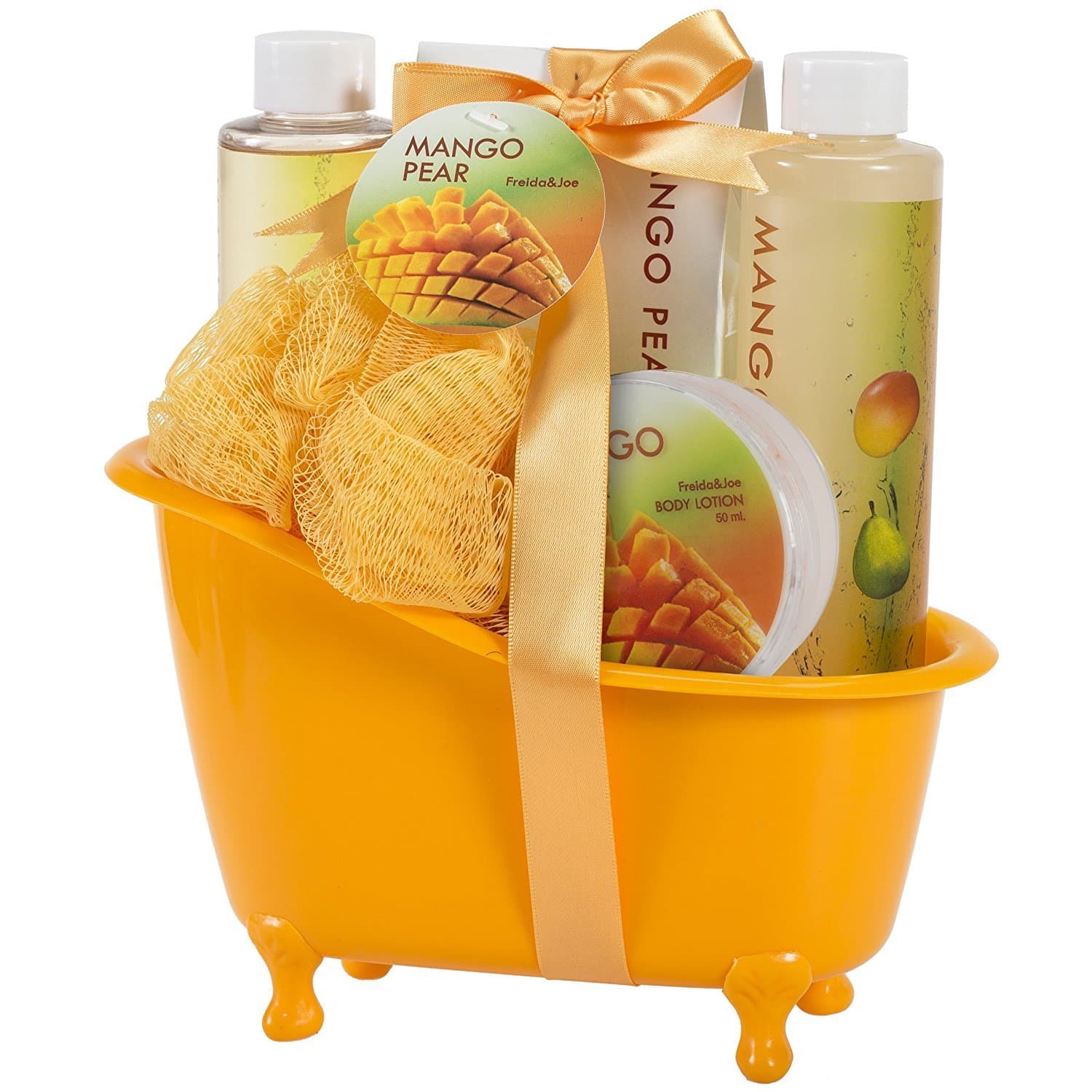 Freida and Joe Mango Pears Tub Spa Bath Gift Set