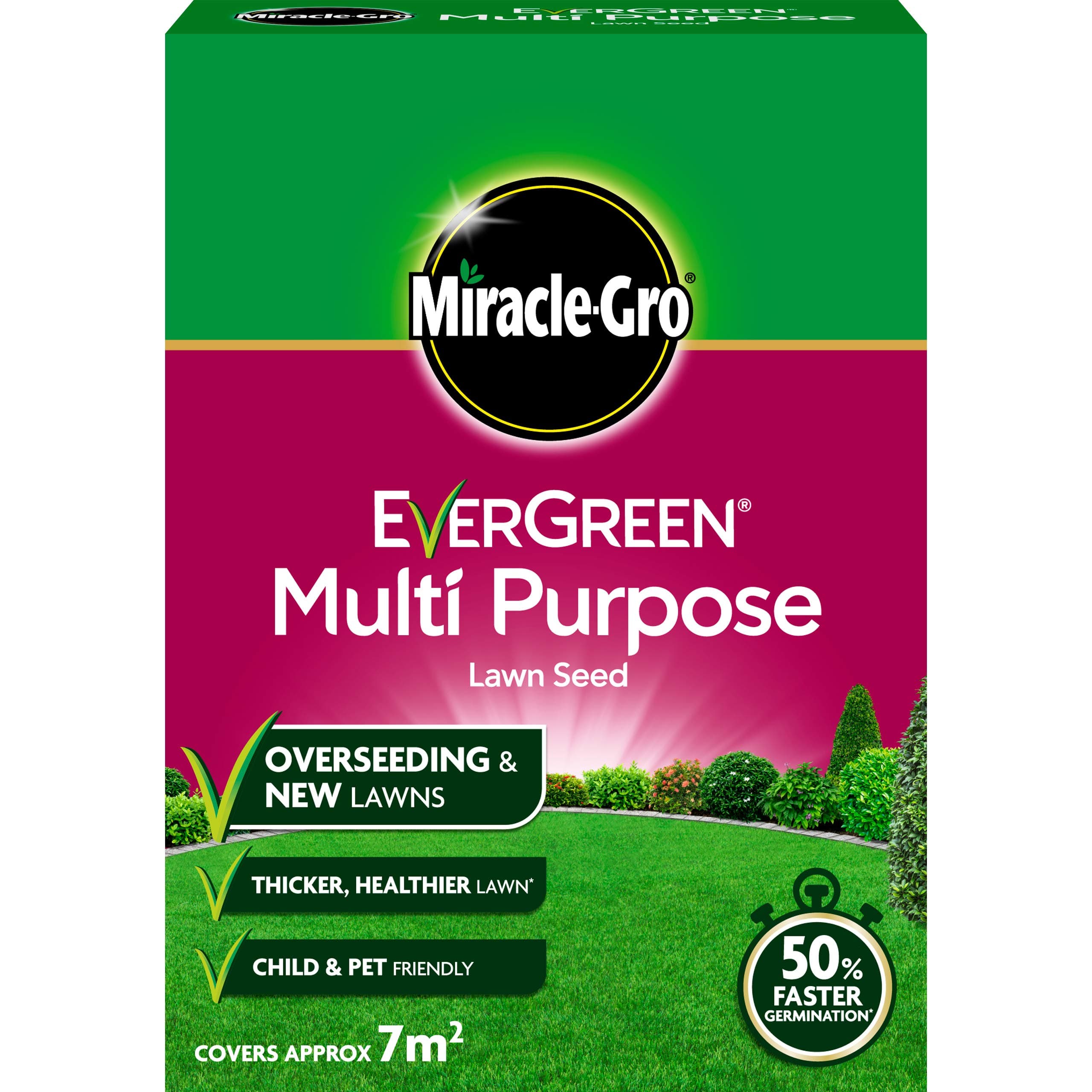 EverGreen Multi Purpose Lawn Seed 210 g - 7m2