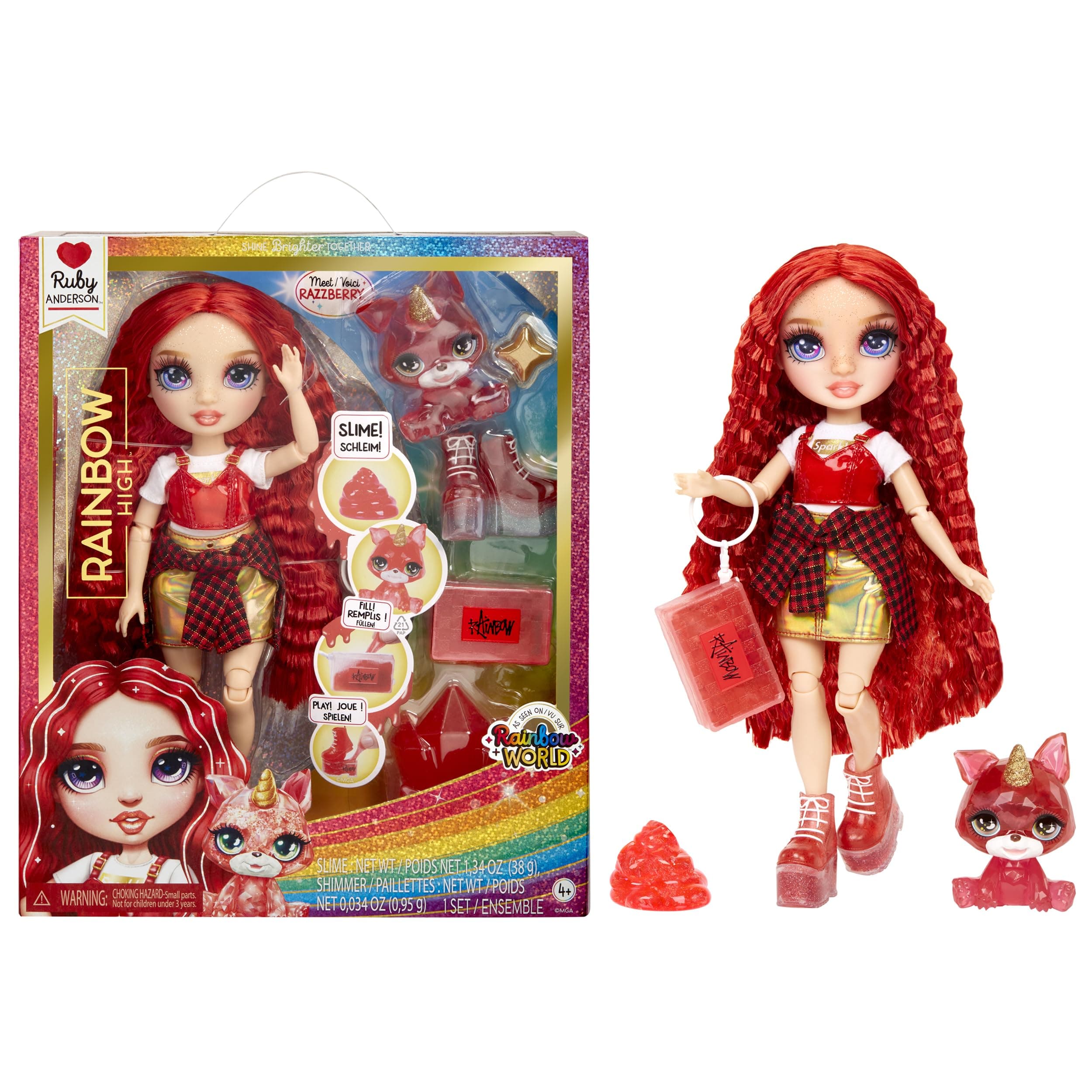 Rainbow High Ruby Fashion Doll