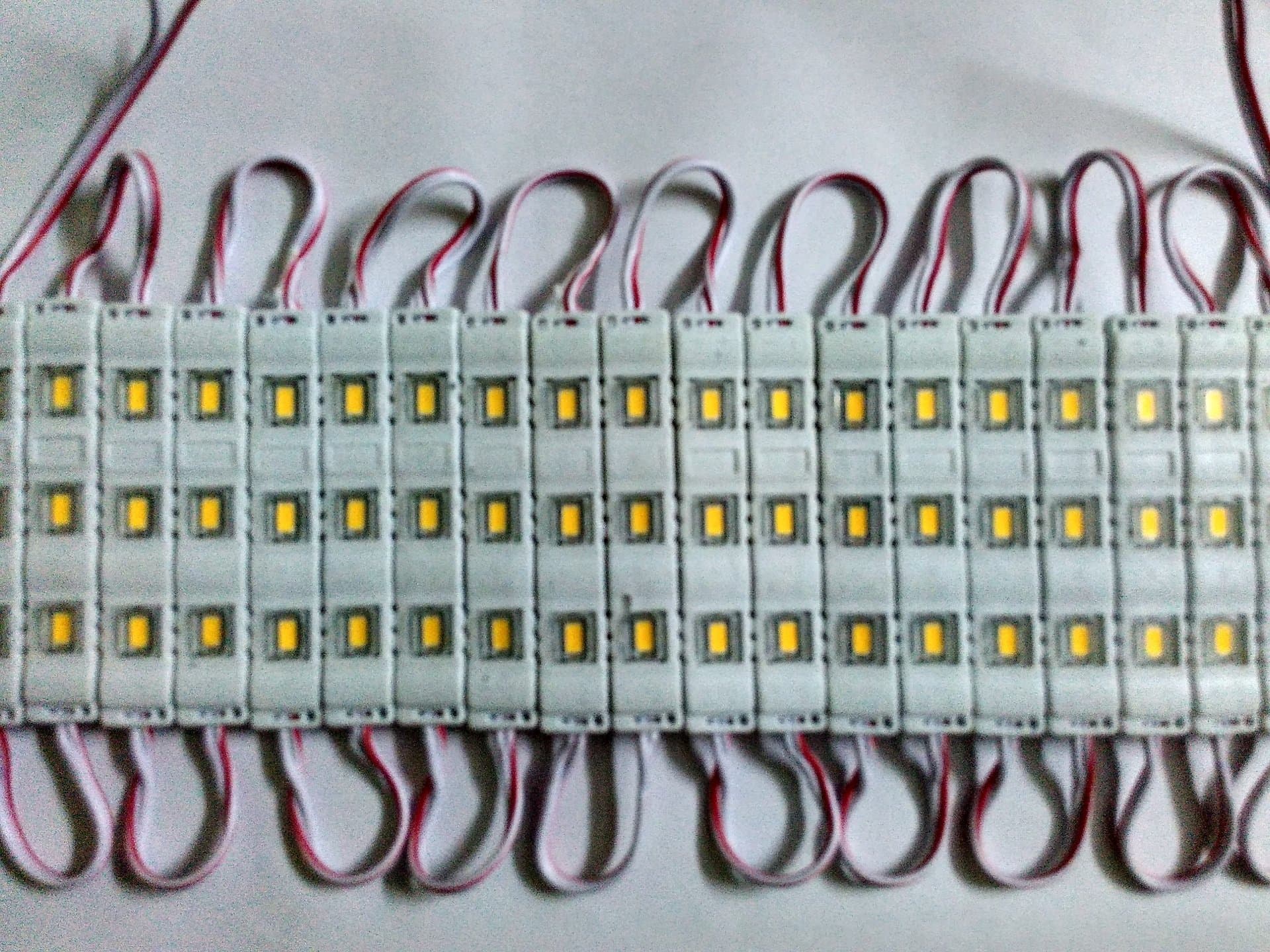 Galaxy 3 Led Strips 12V Waterproof 5630/5730 Led Modules Warm White - 20 Modules