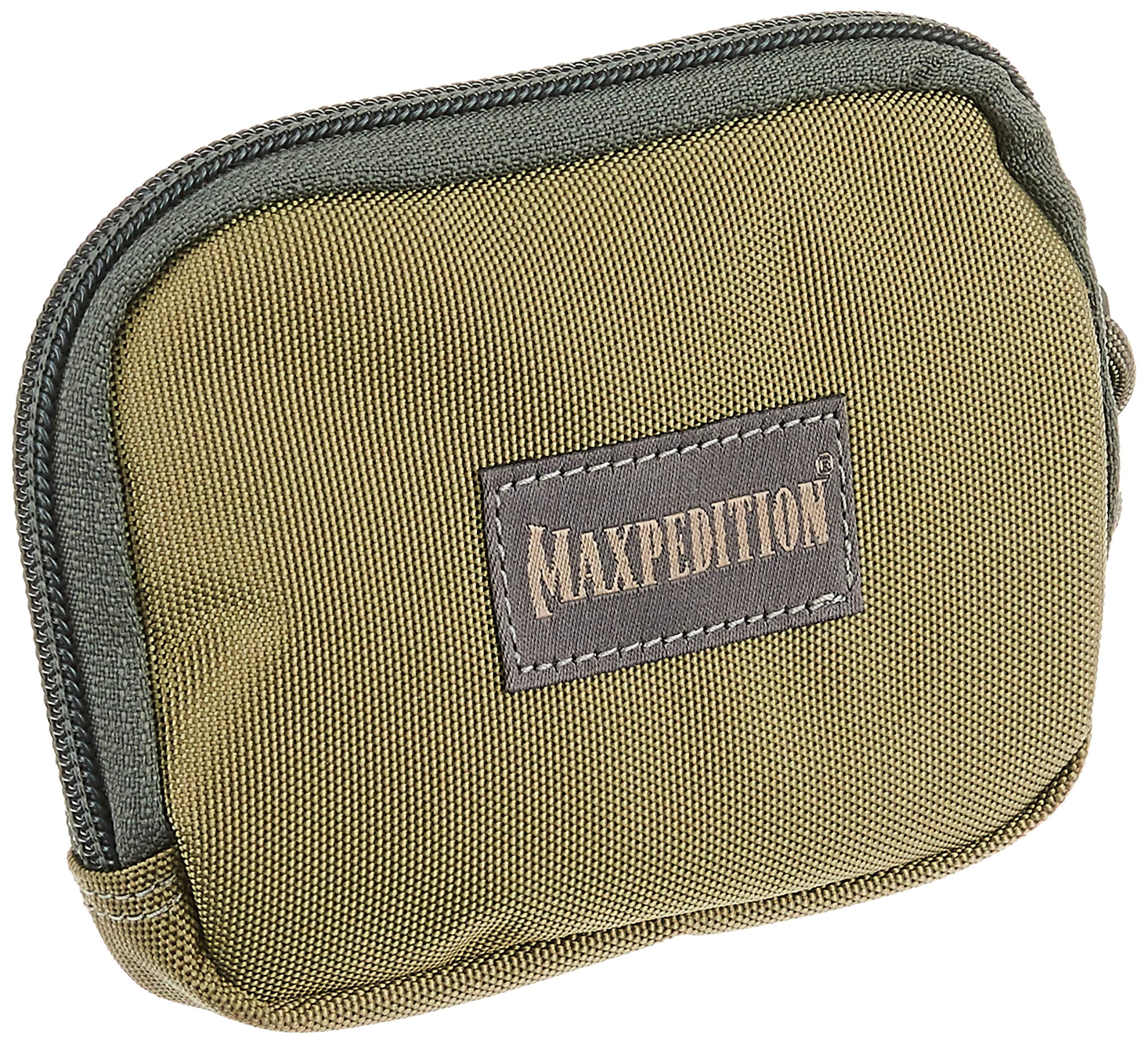 Maxpedition 3 x 5-inch Hook and Loop Zipper Pocket (Khaki-Foliage)