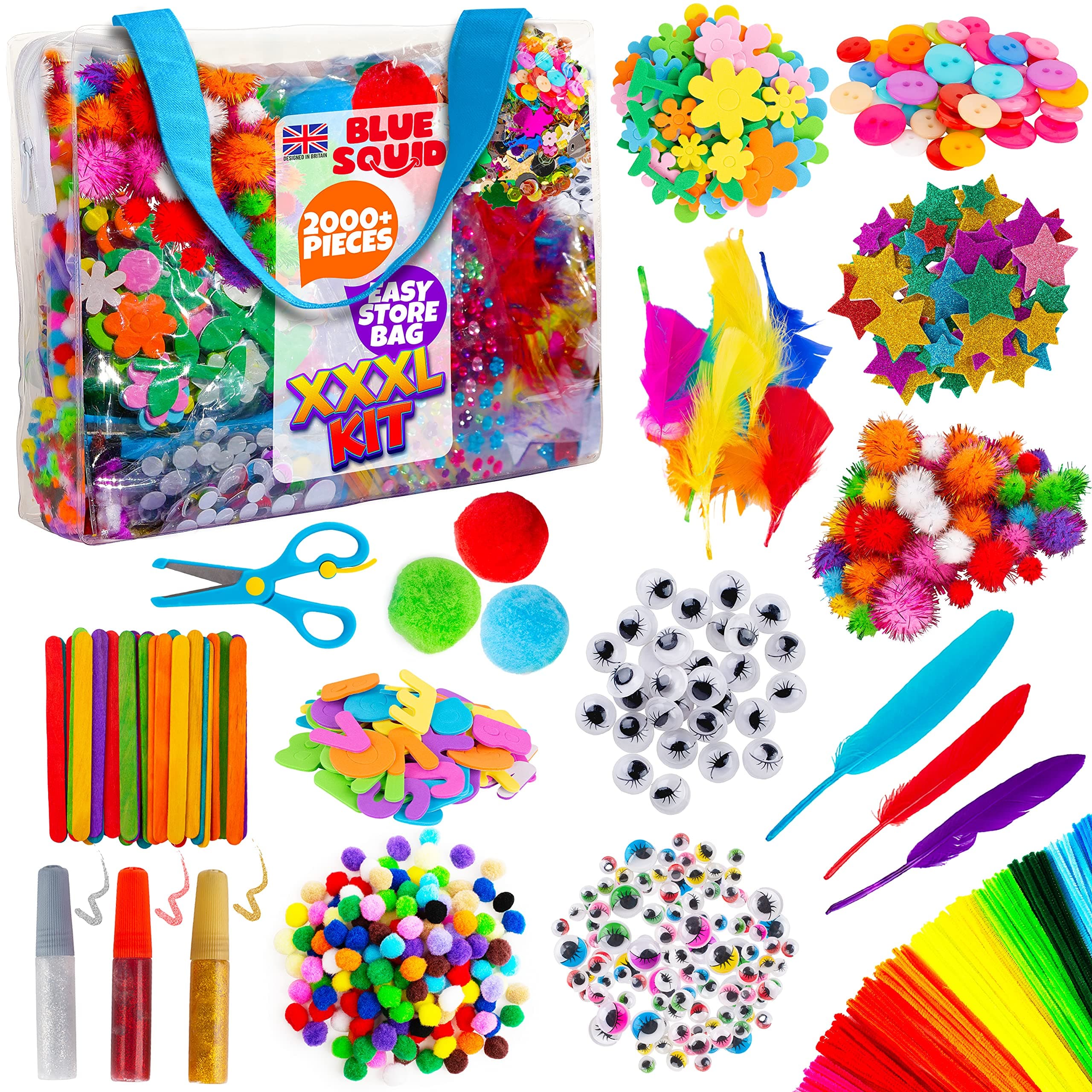Kids Ultimate Craft Kit by Blue Squid
